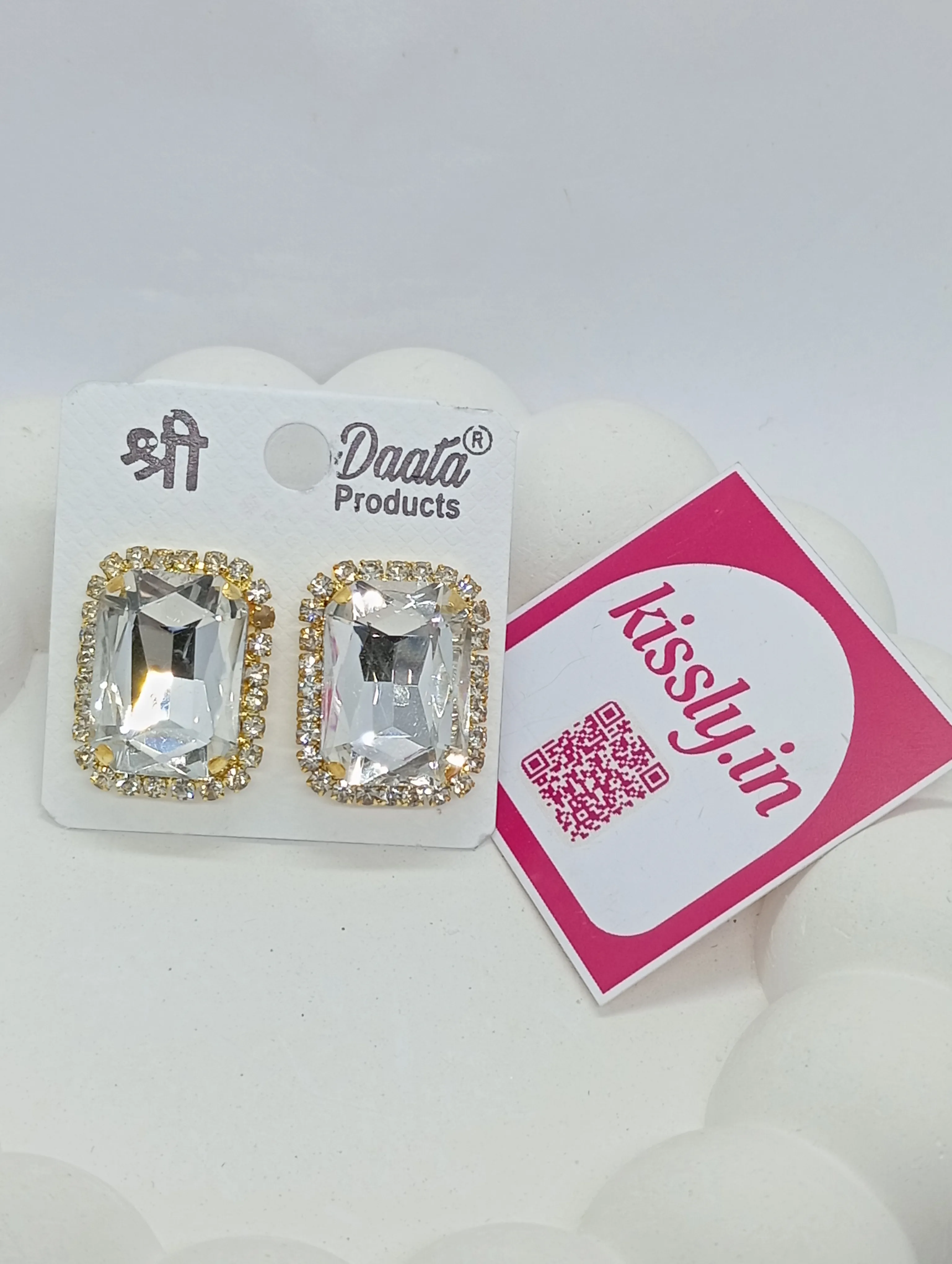 Crystal Stud Earrings