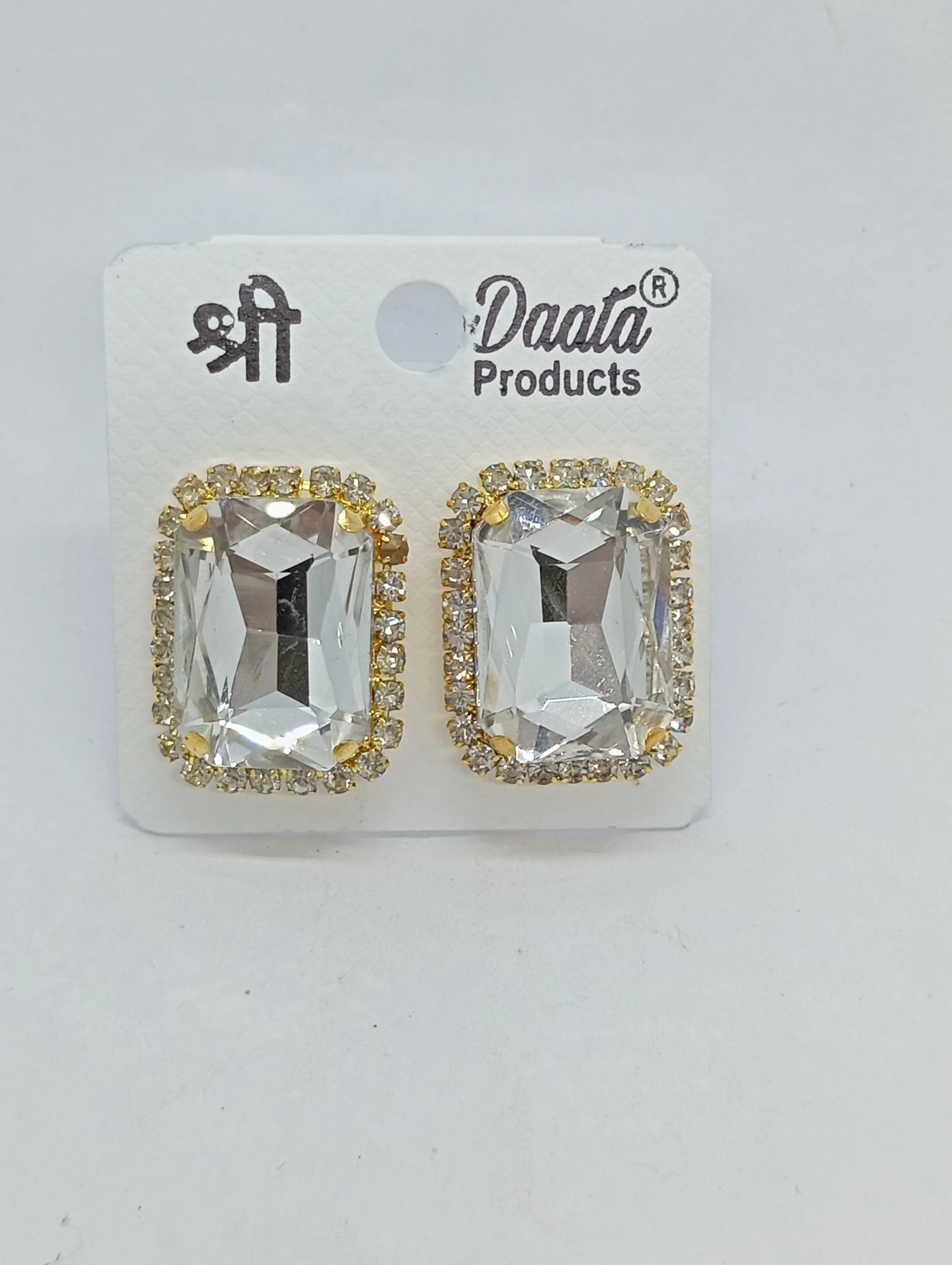 Crystal Stud Earrings
