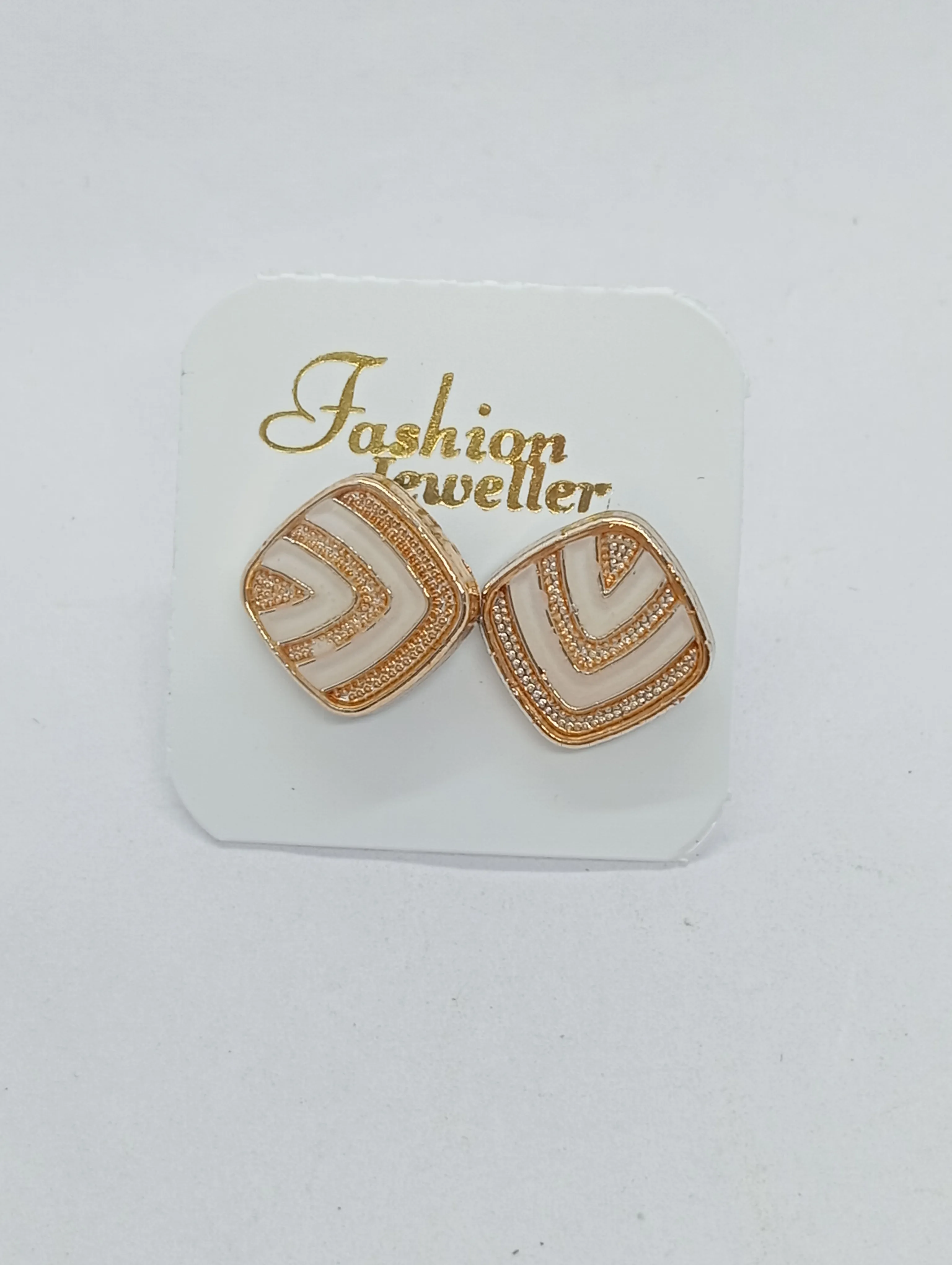 Geometric Stud Earrings