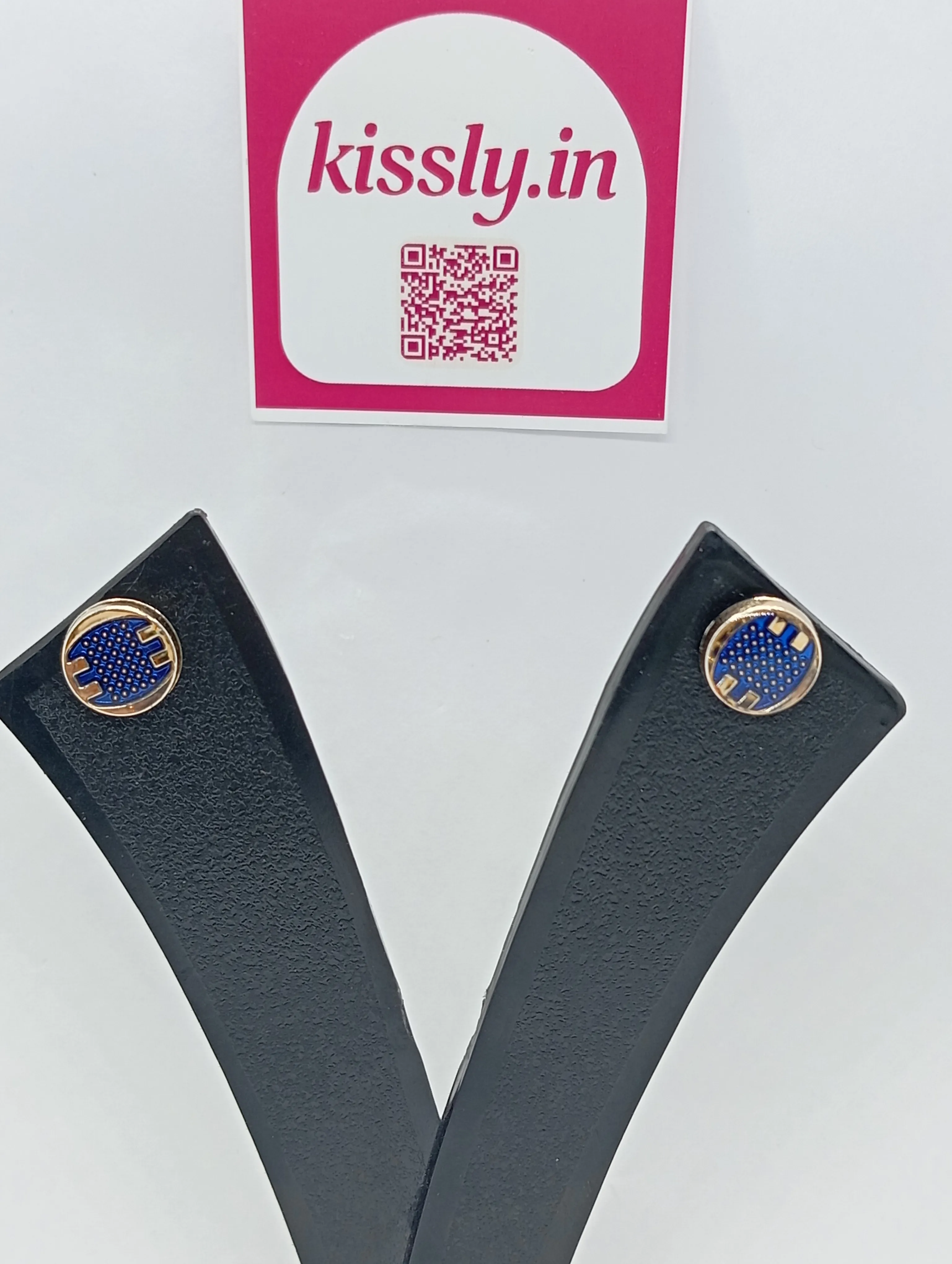 Blue Stud Earrings