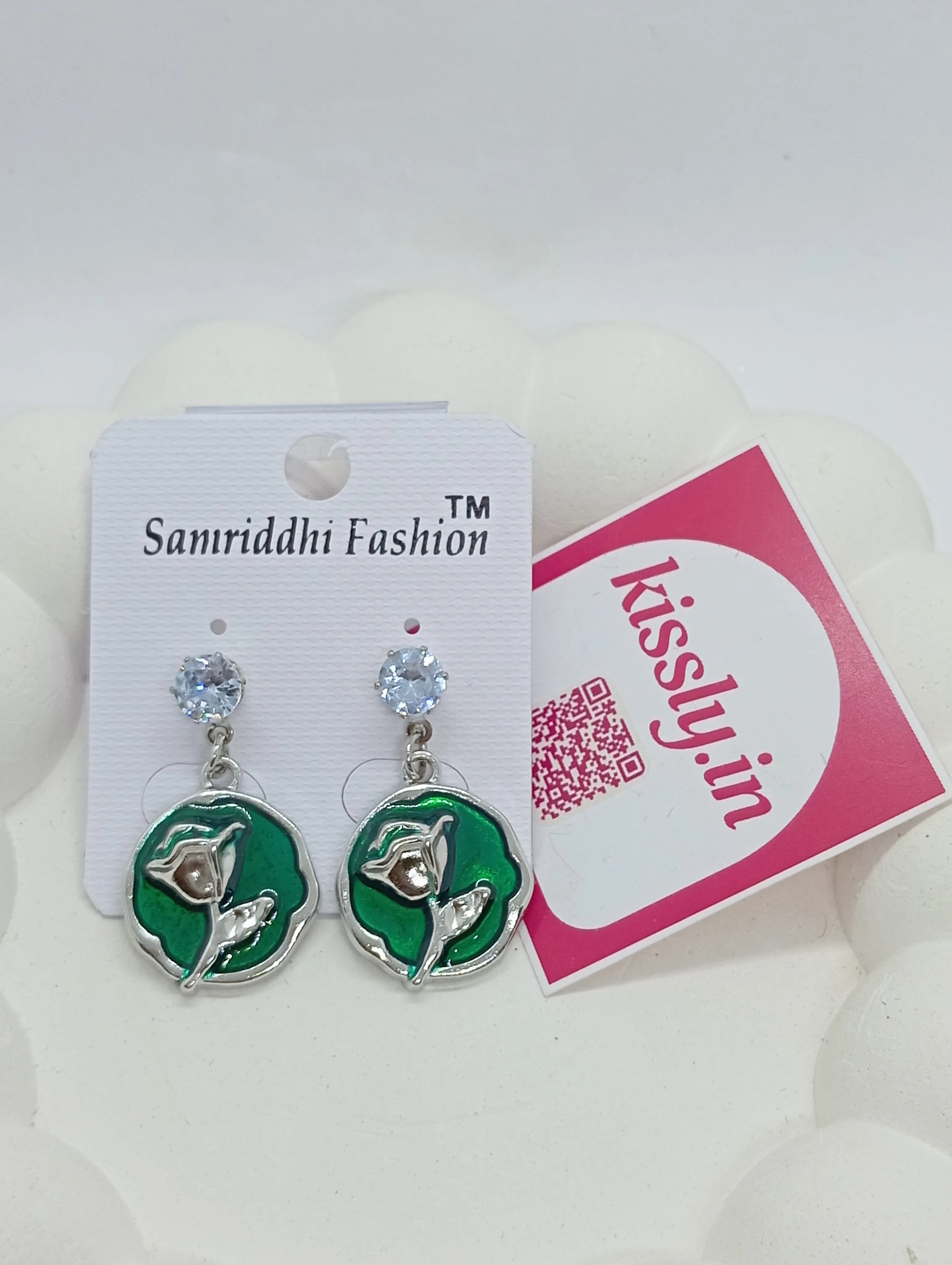 Floral Drop Earrings