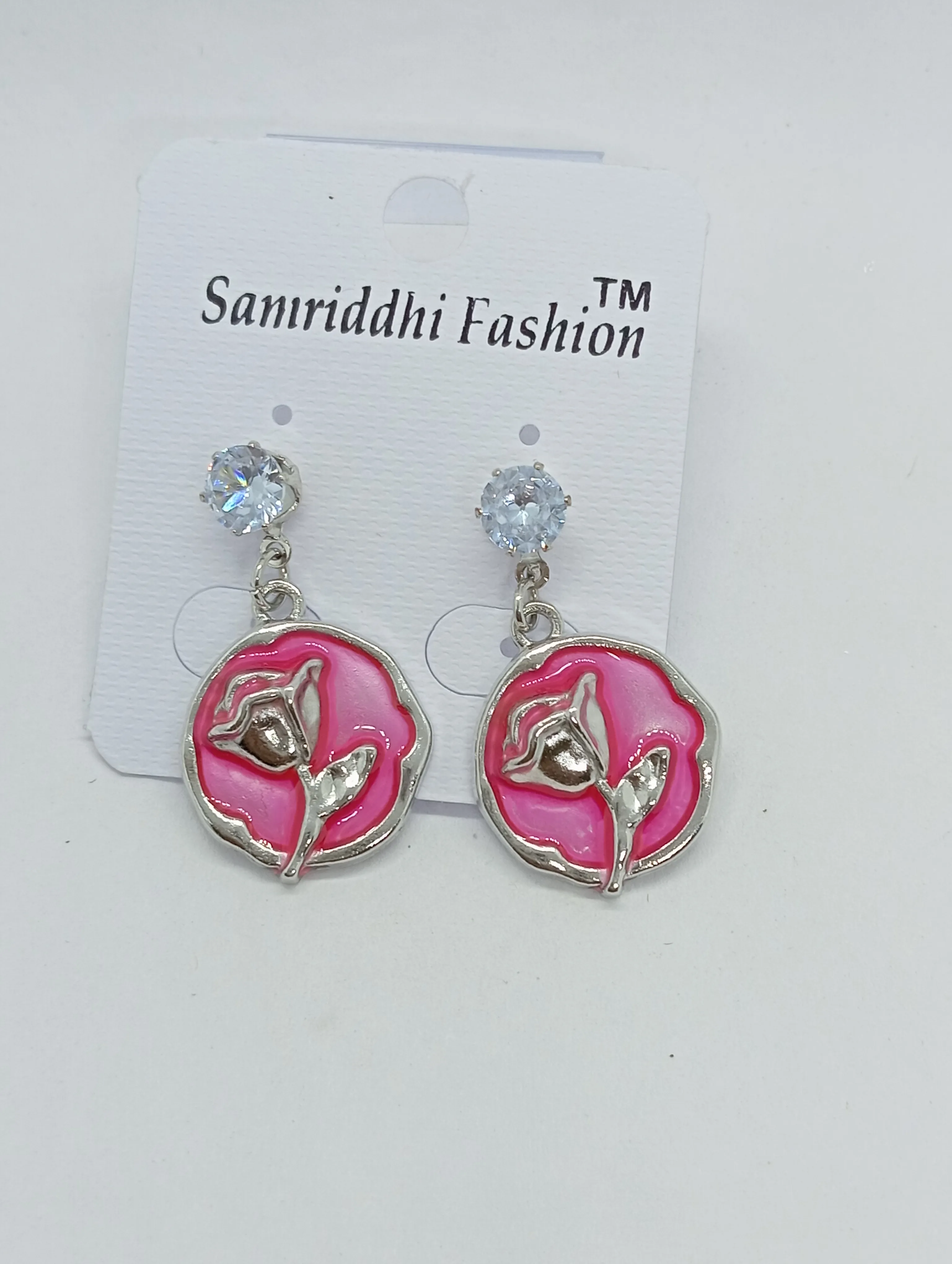 Floral Drop Earrings