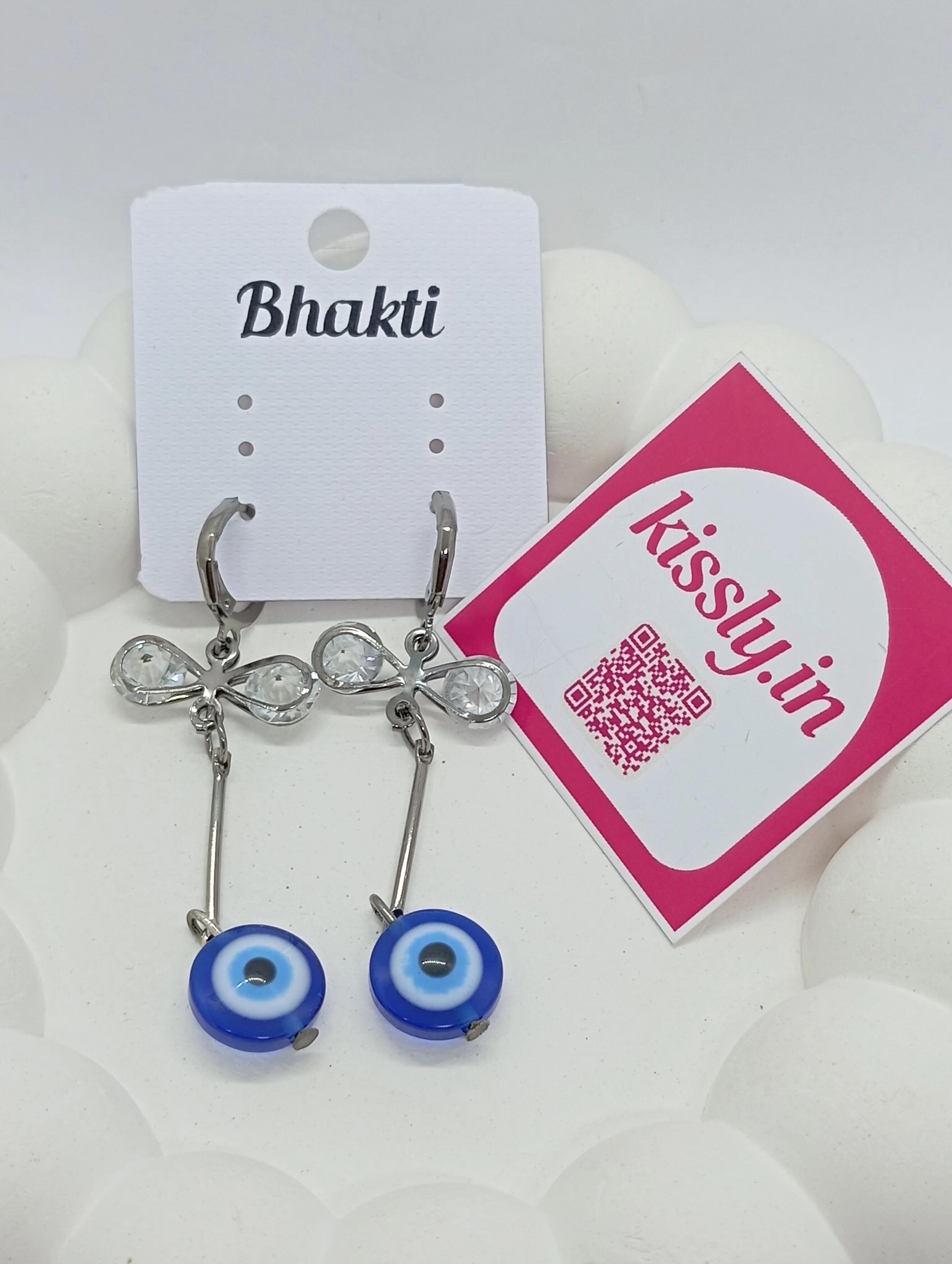 Evil Eye Dangle Earrings