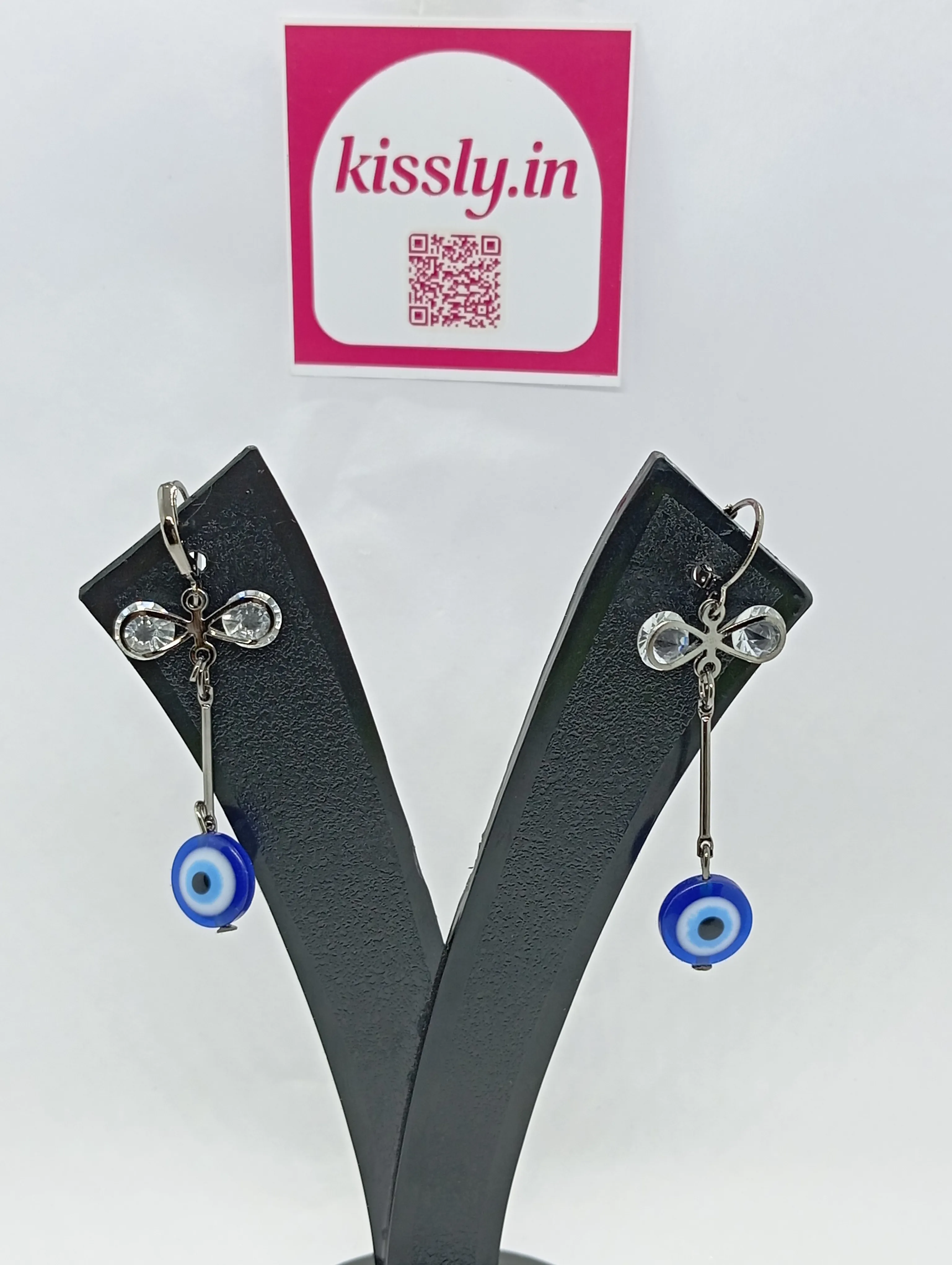 Evil Eye Dangle Earrings