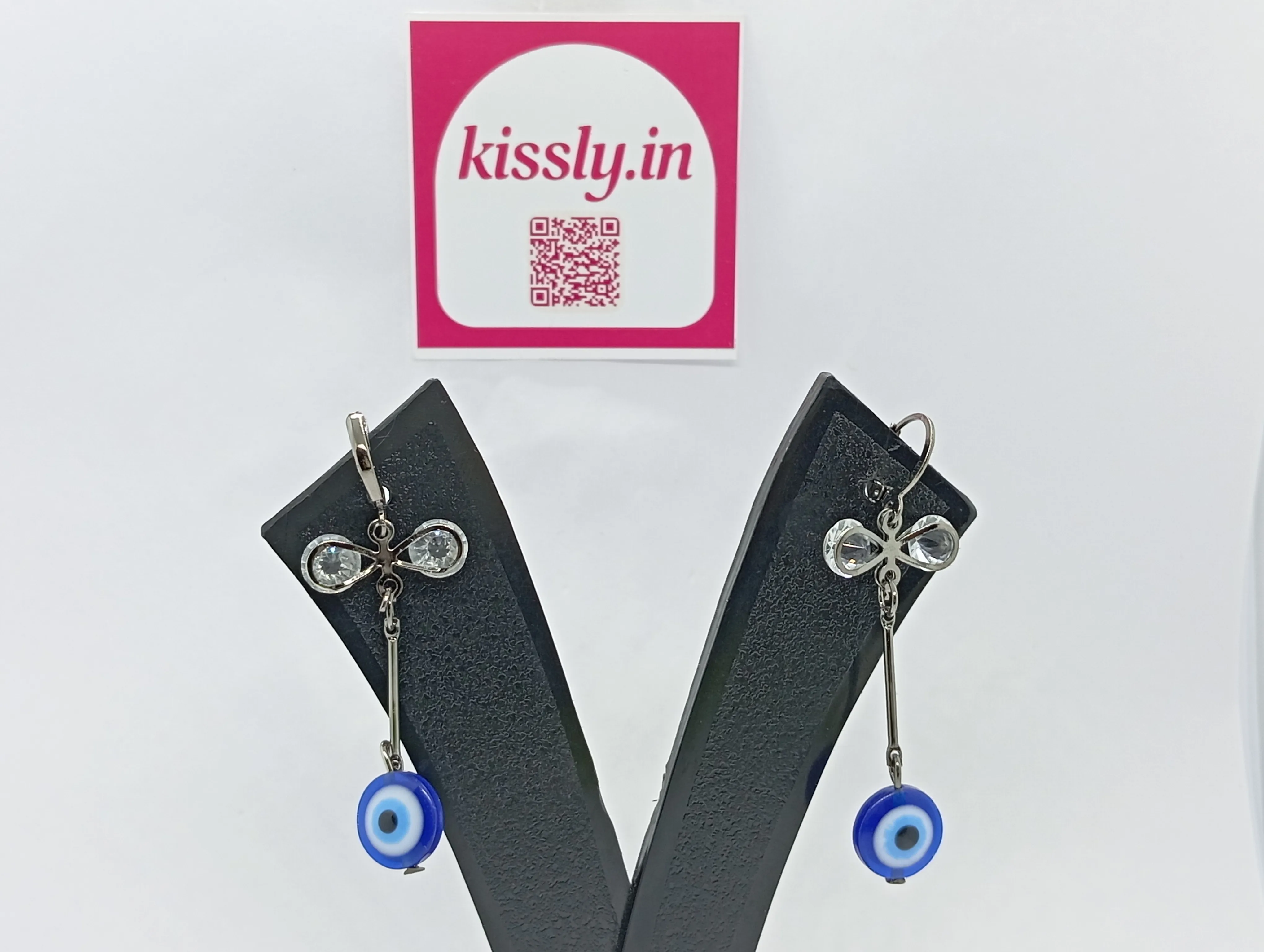 Evil Eye Dangle Earrings
