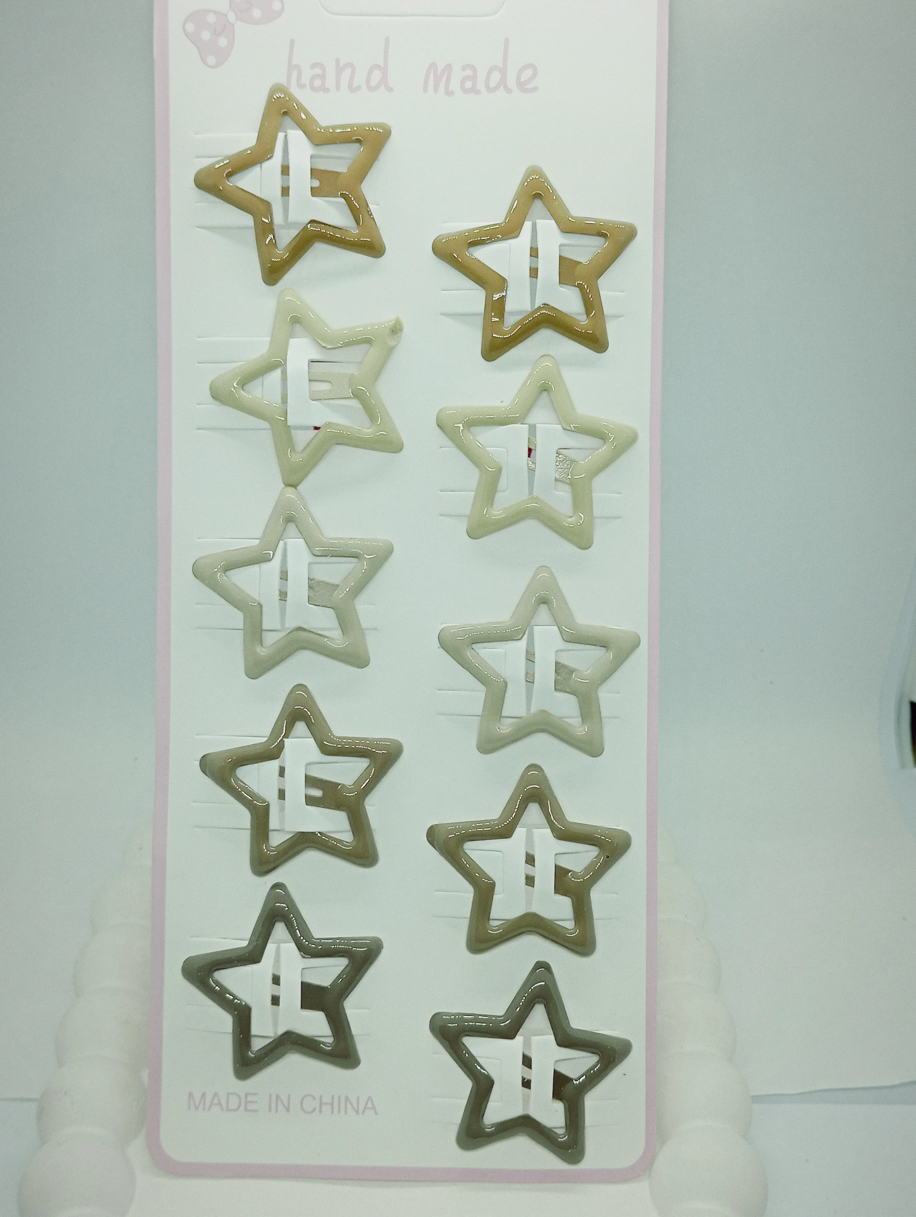 Star Hair Clips Set