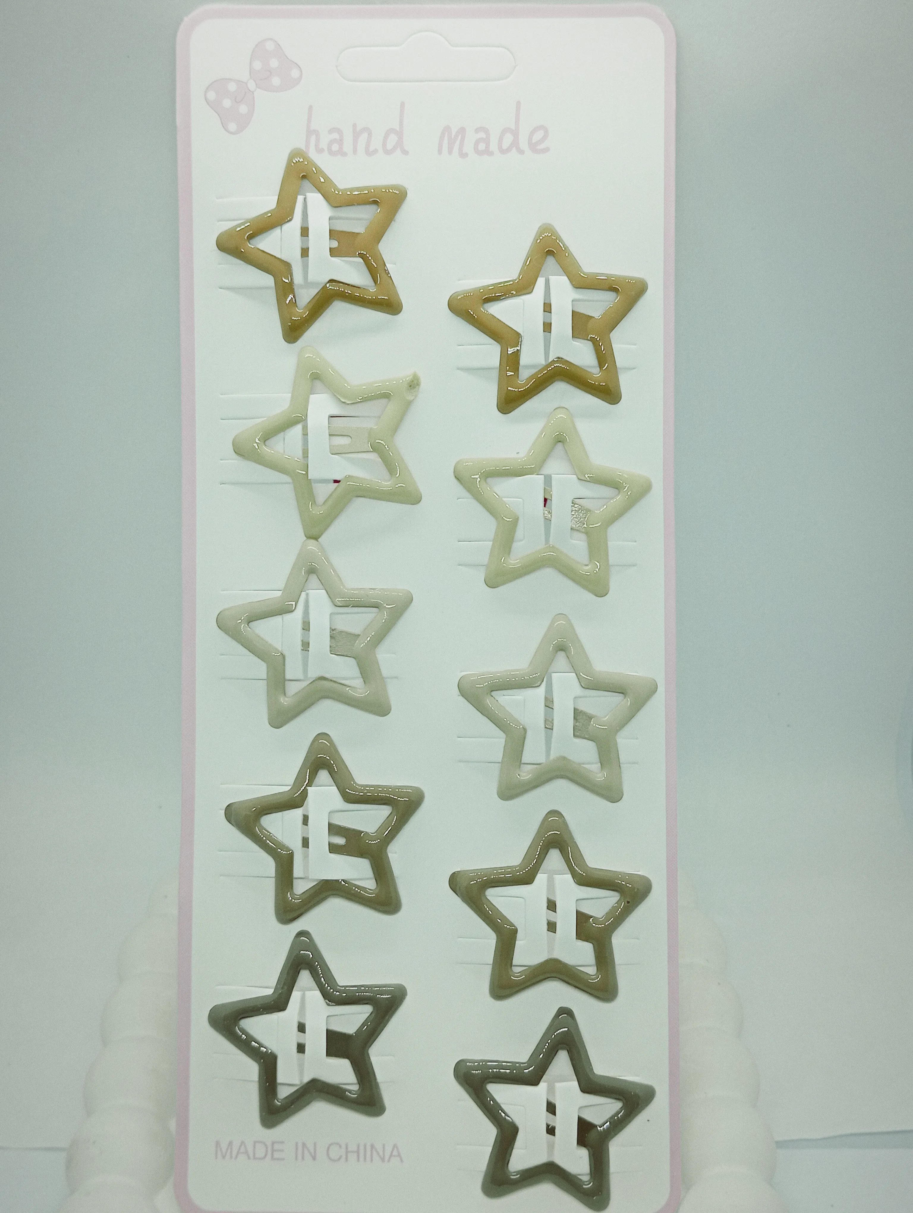 Star Hair Clips Set