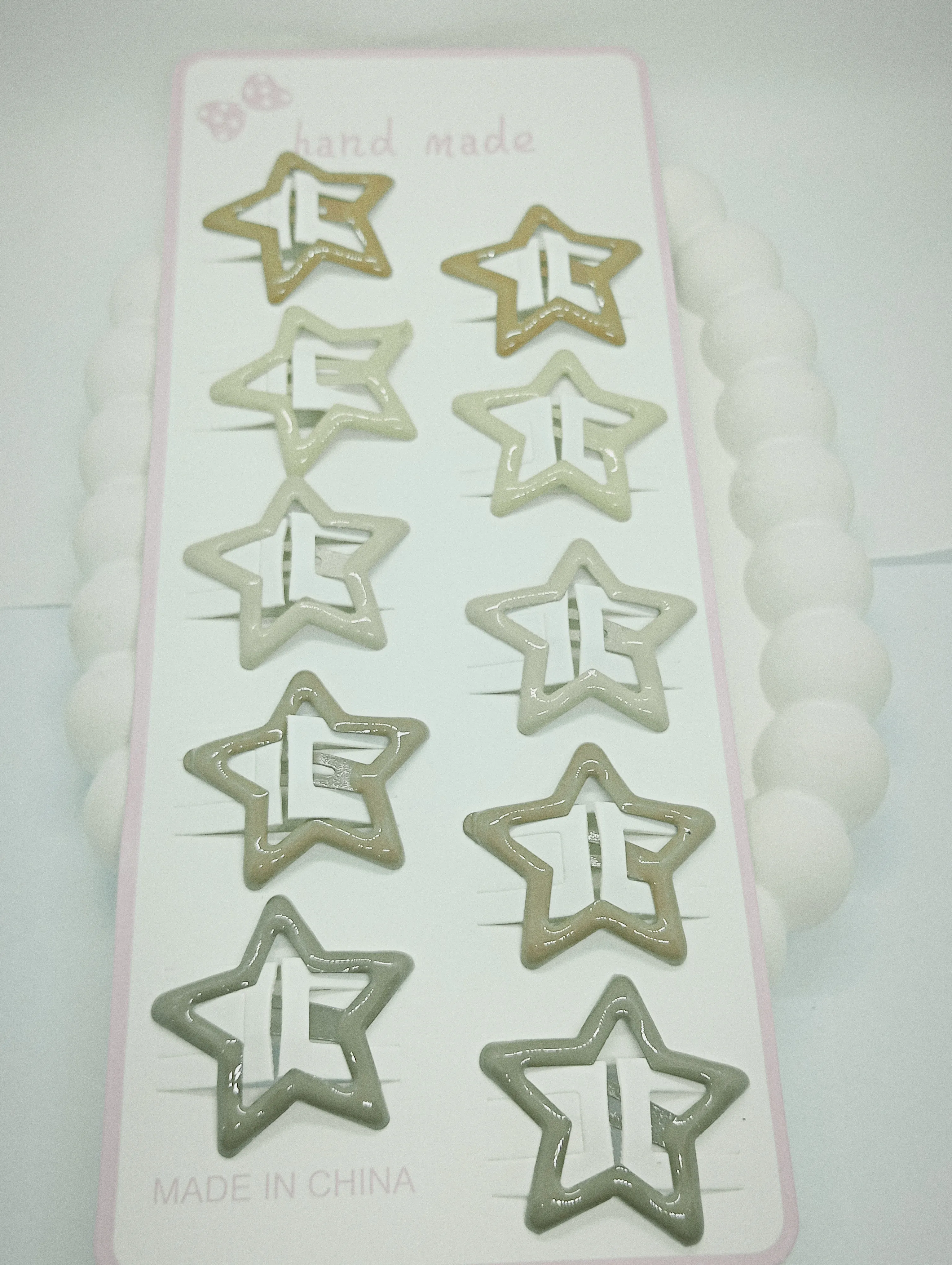 Star Hair Clips Set