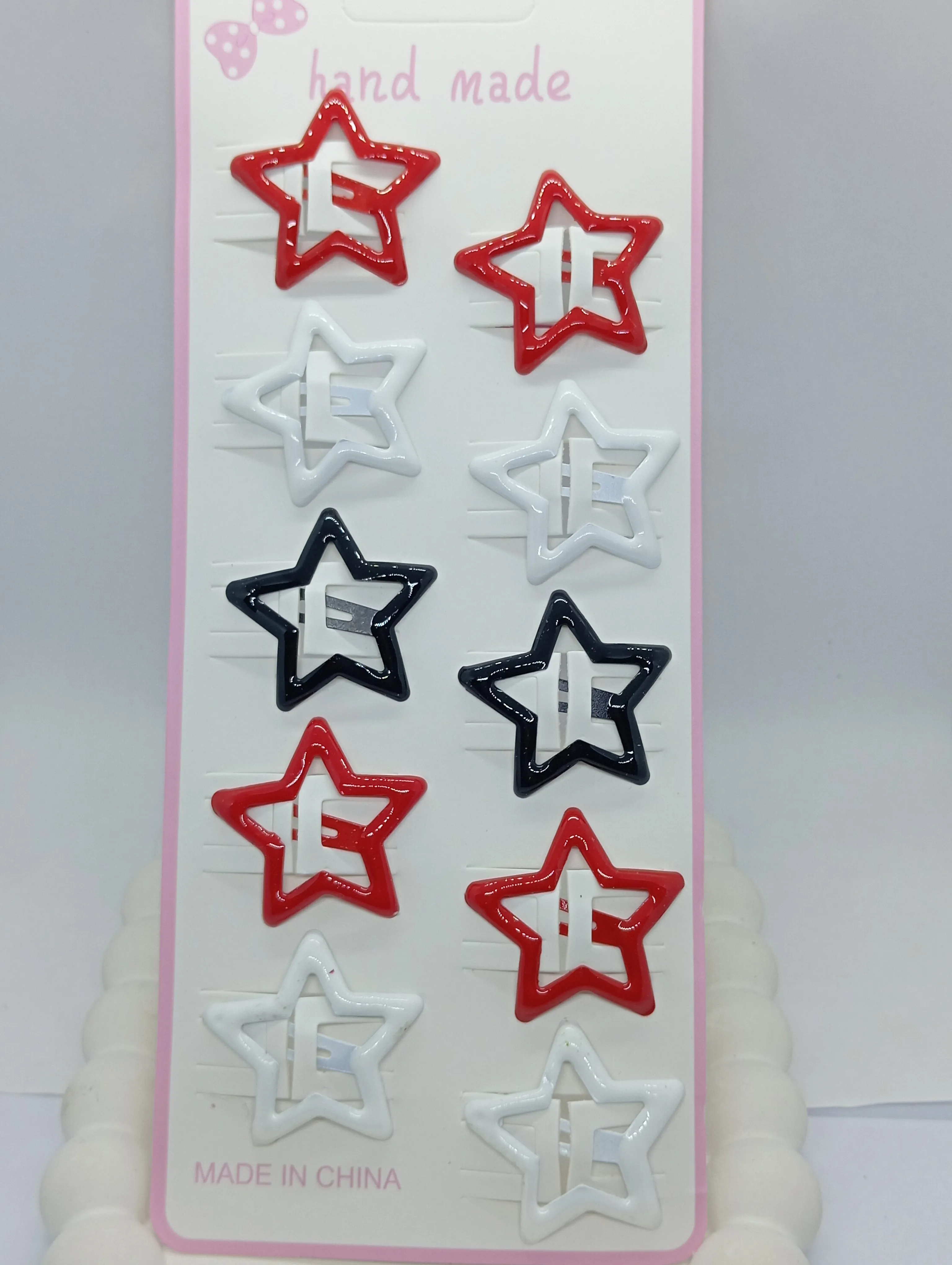 Star Shaped Hair Clips