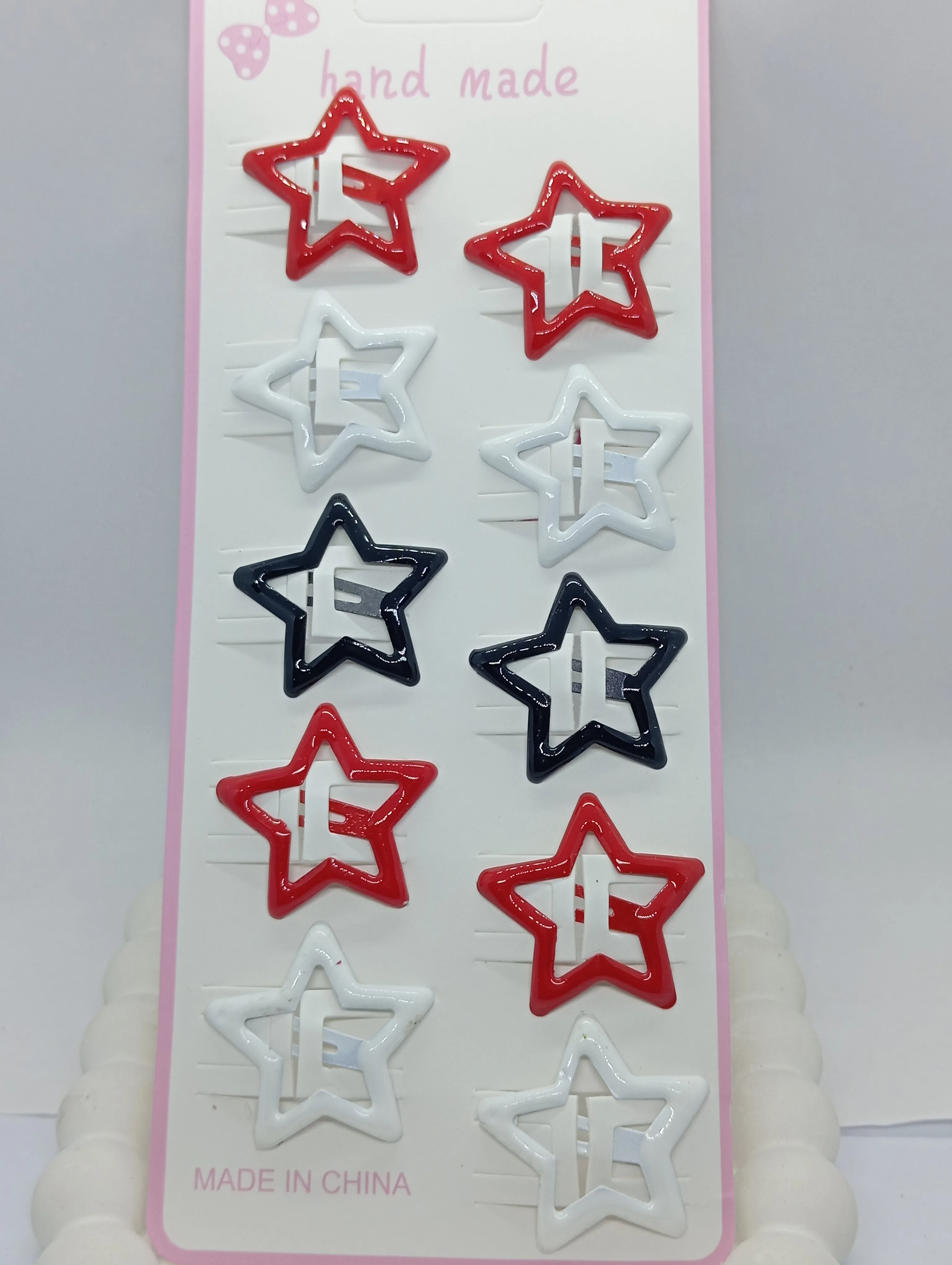Star Shaped Hair Clips