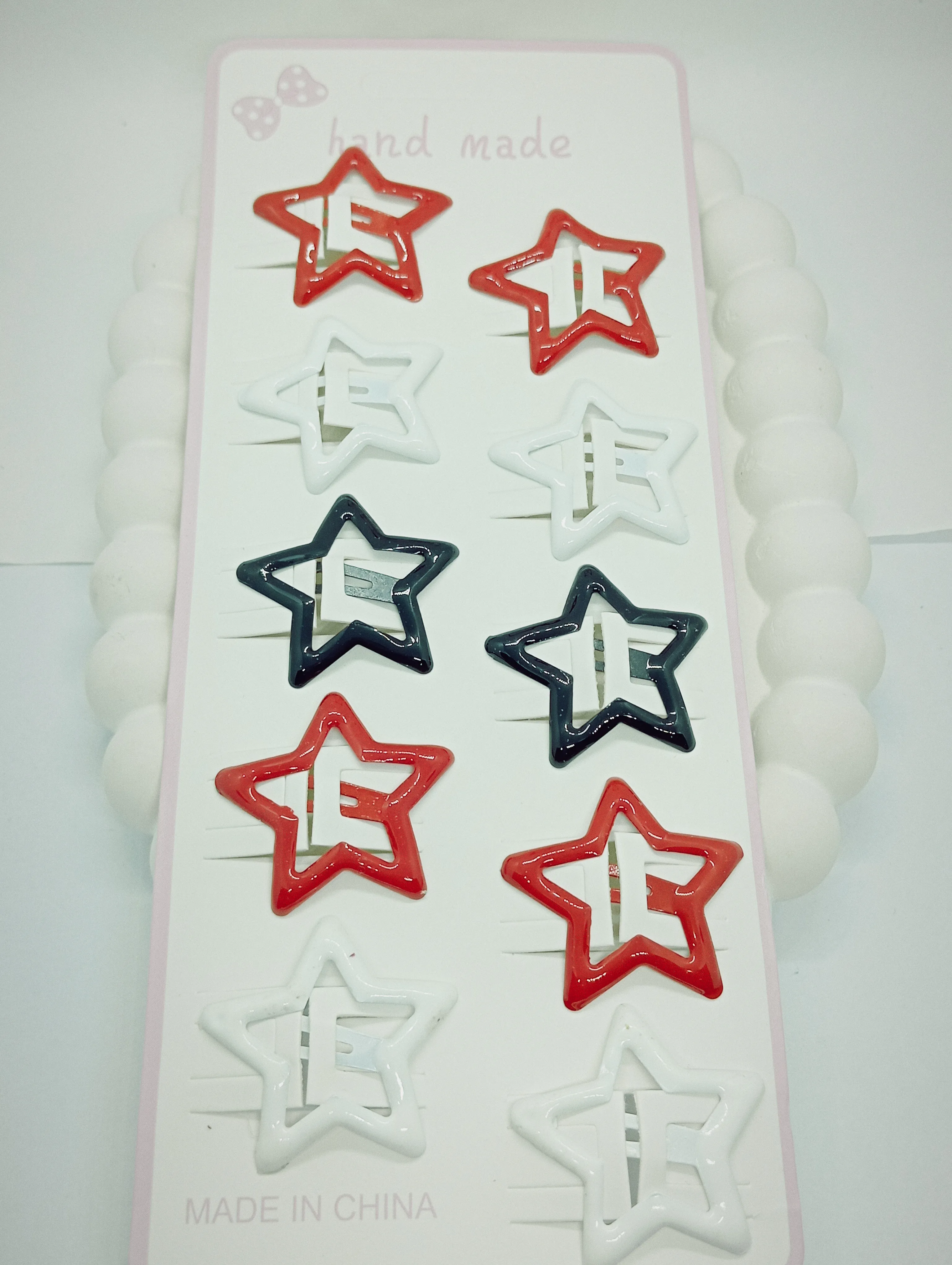 Star Shaped Hair Clips