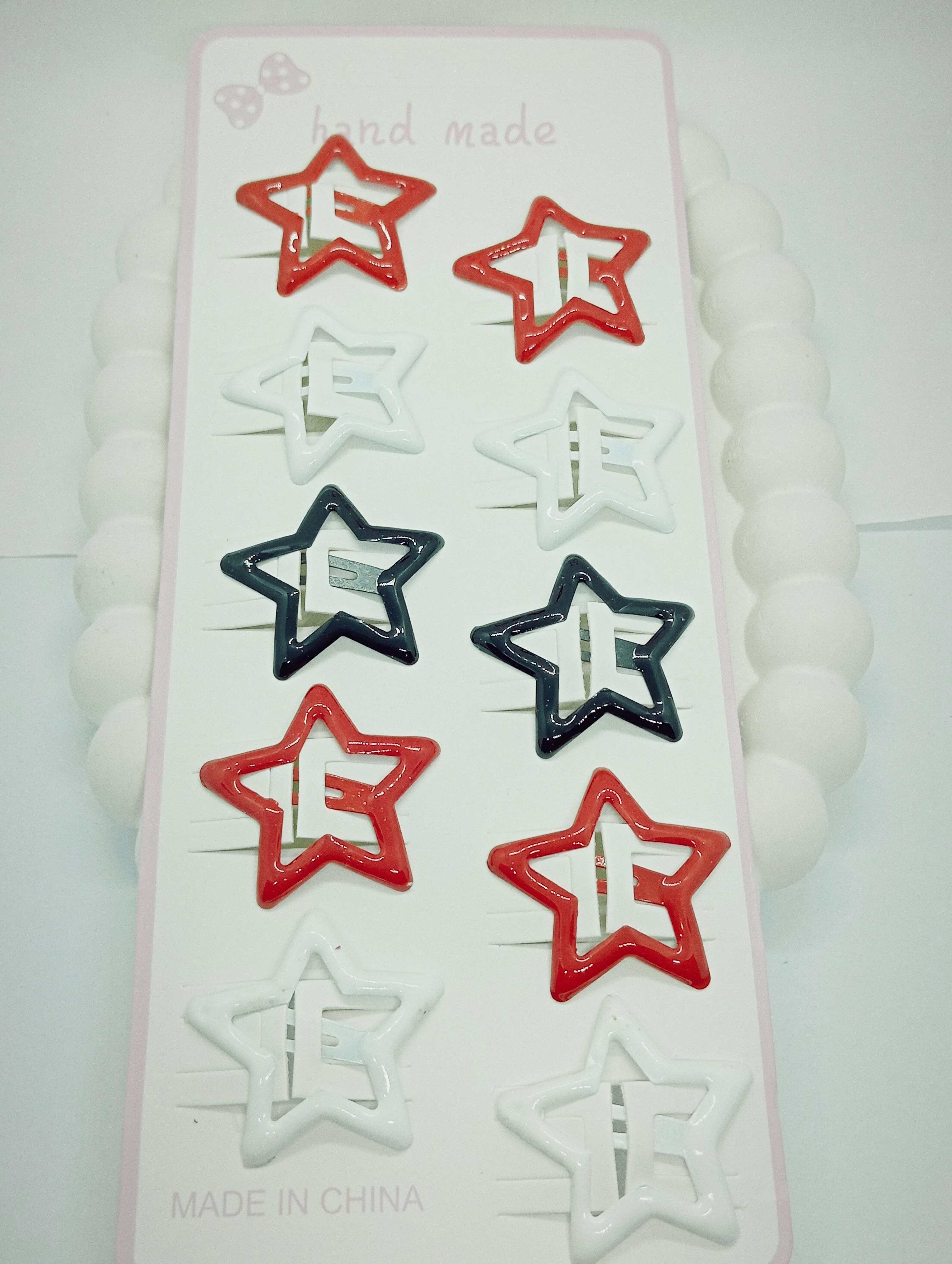 Star Shaped Hair Clips
