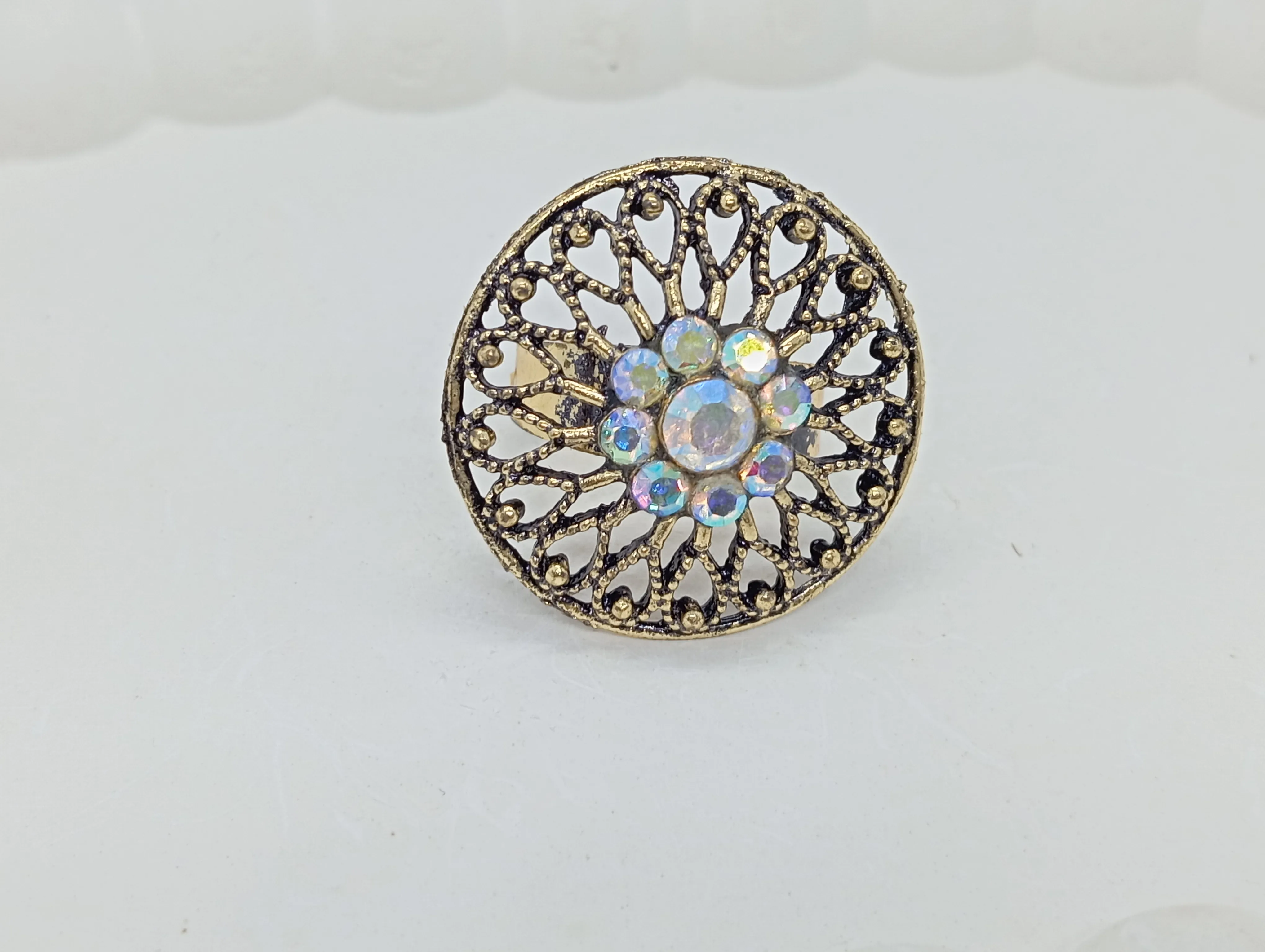 Vintage Filigree Brooch