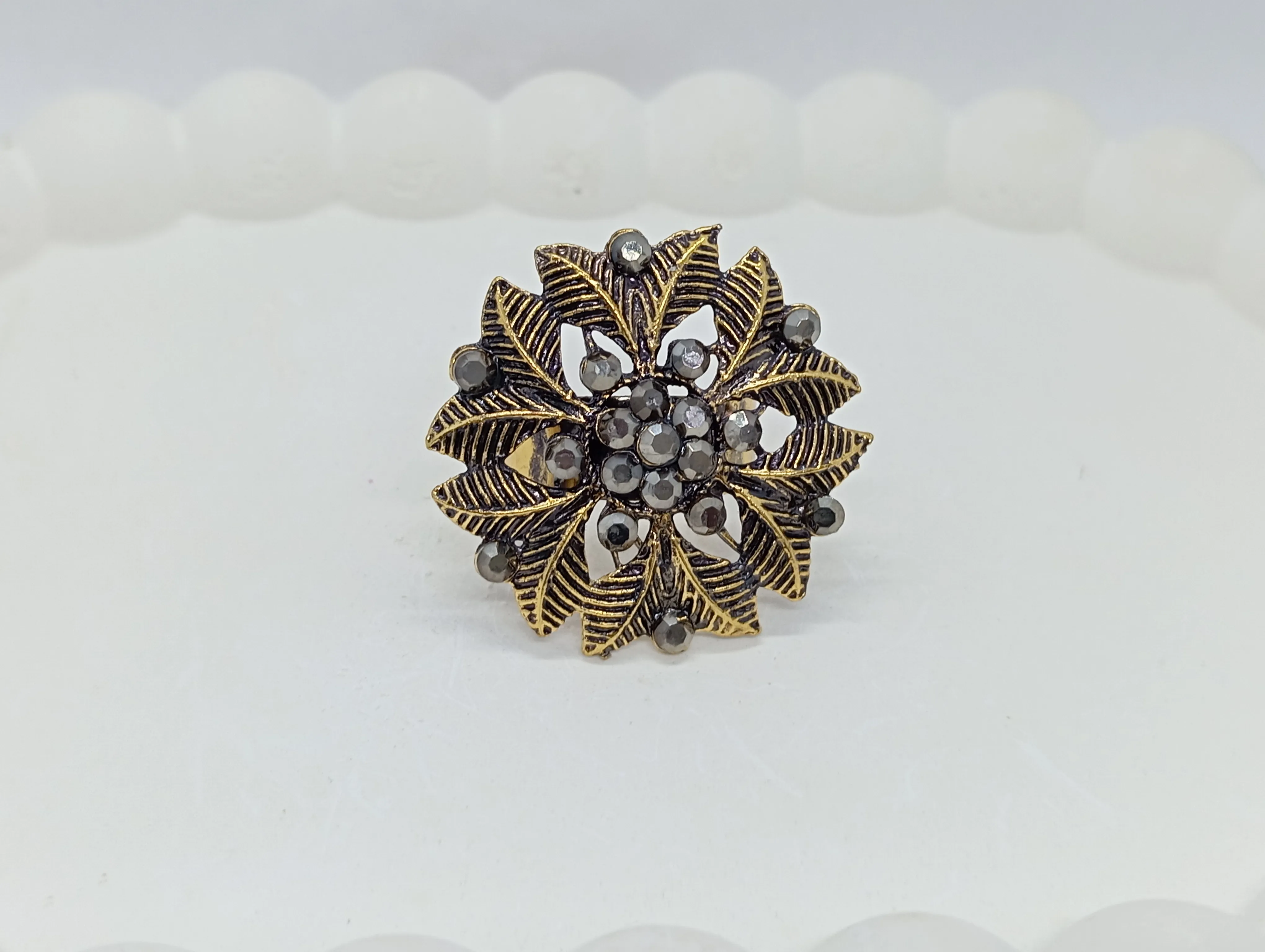 Antique Floral Ring