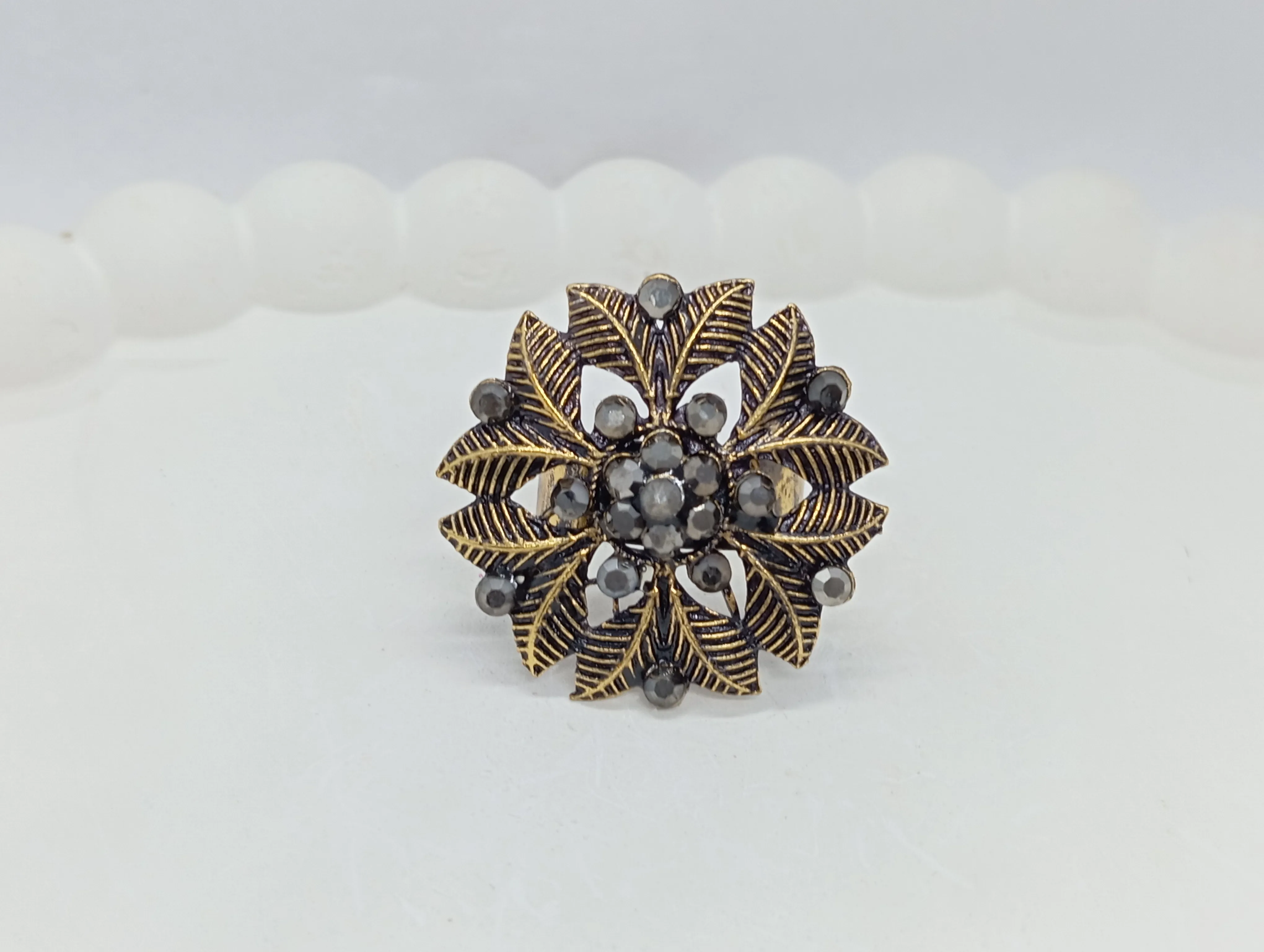 Antique Floral Ring