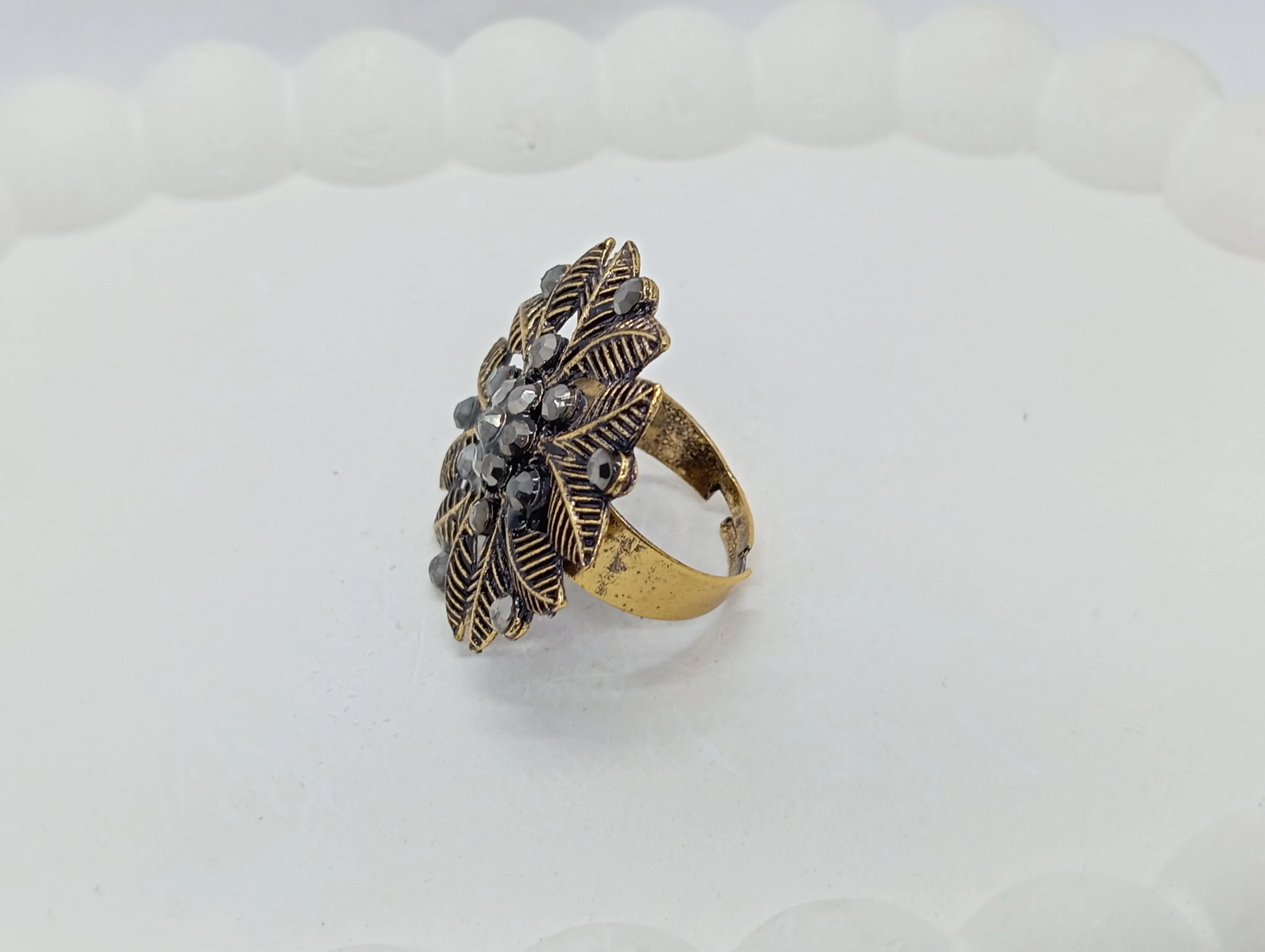 Antique Floral Ring