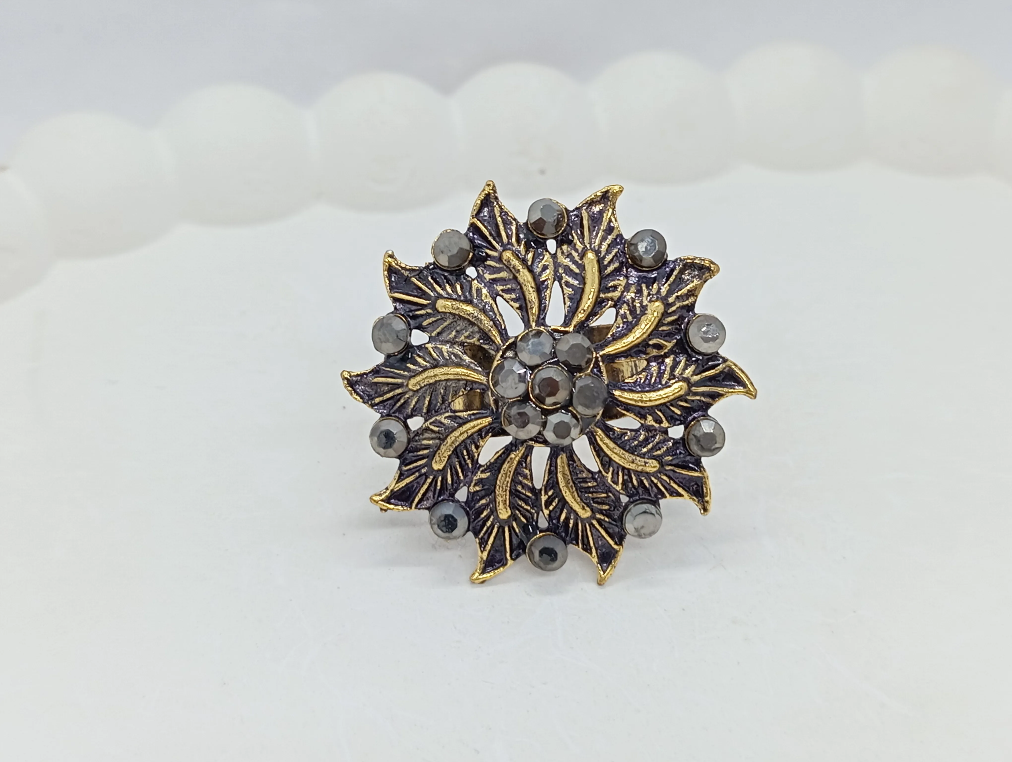 Antique Floral Ring