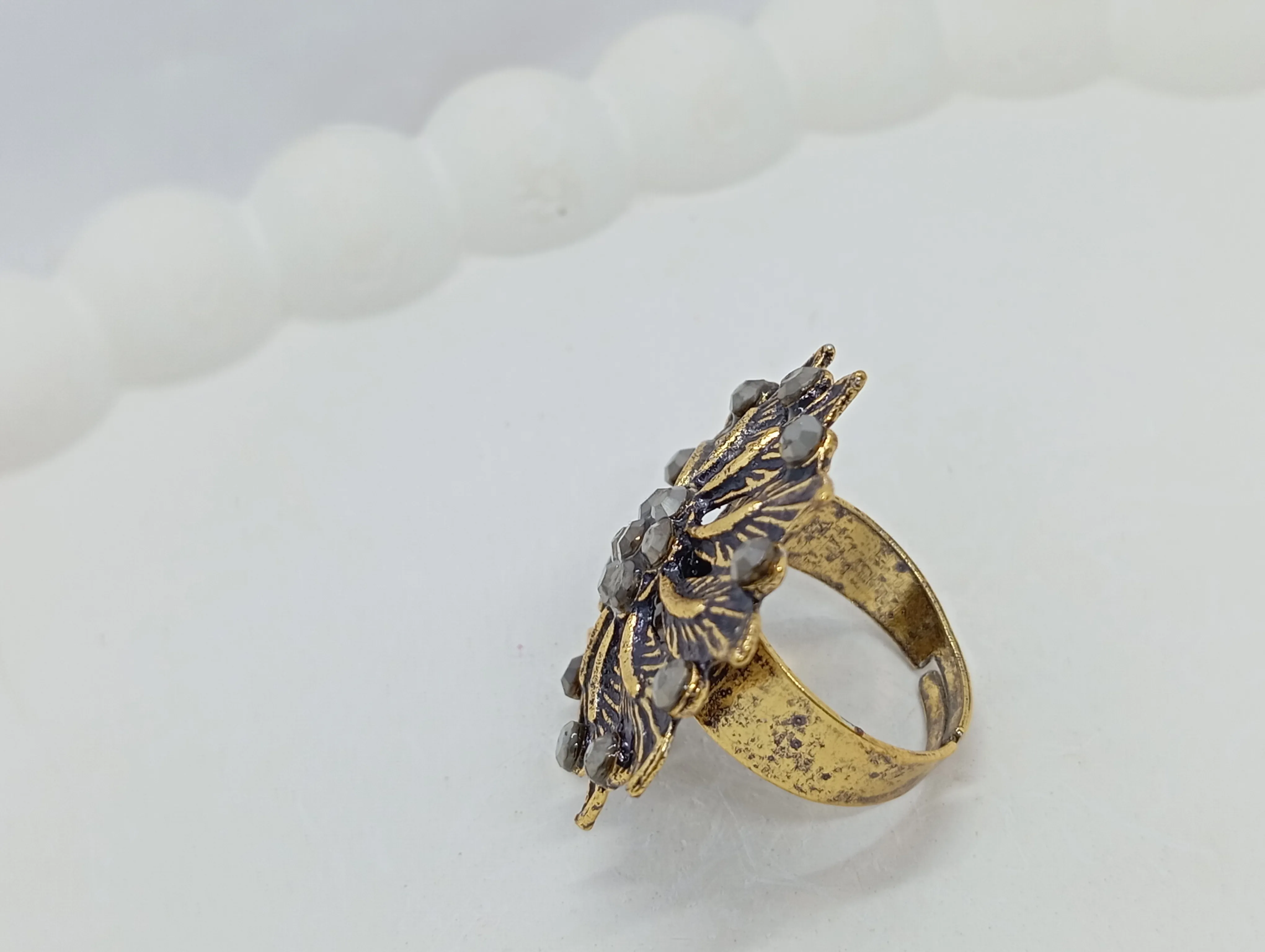 Antique Floral Ring