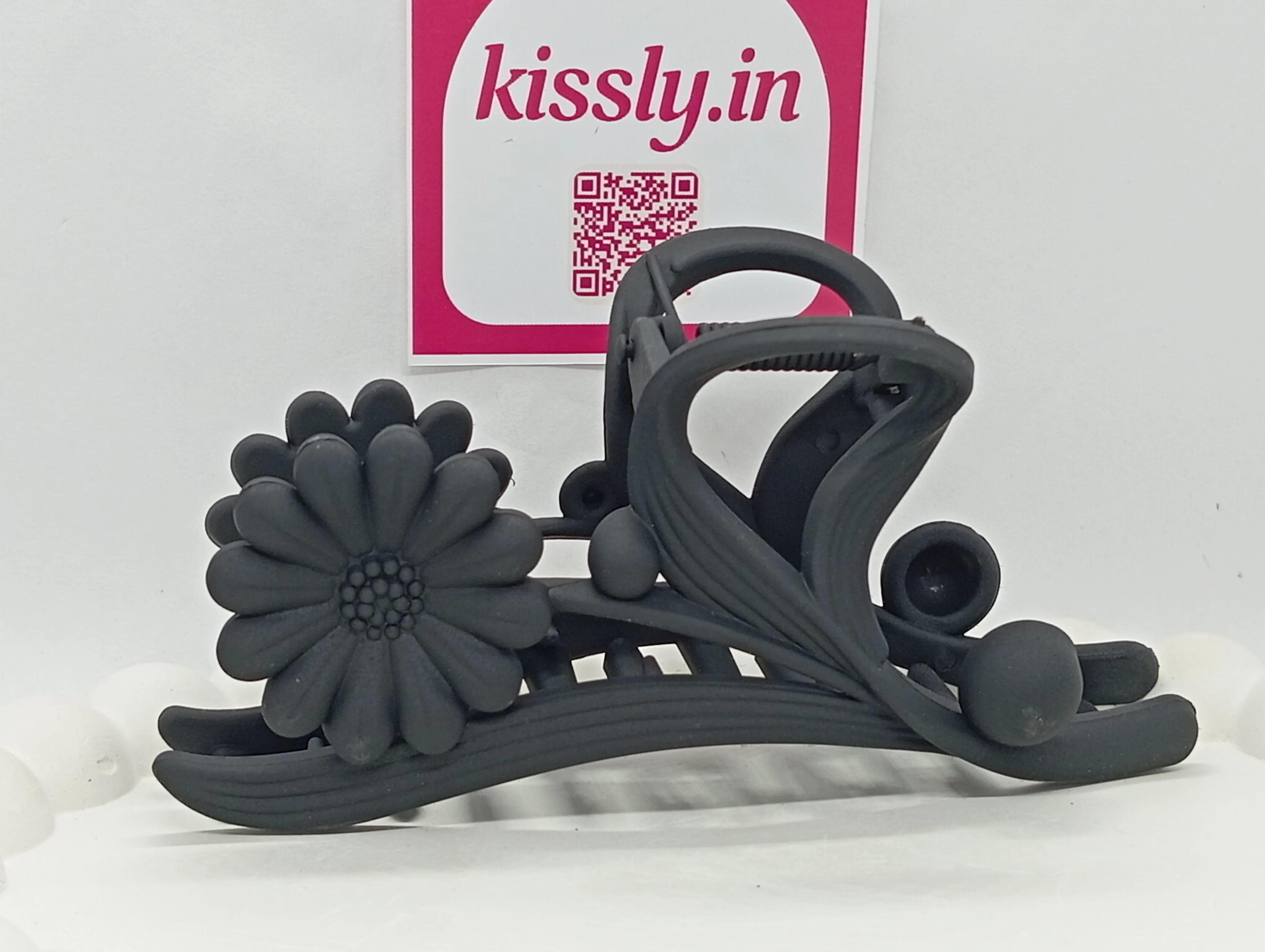 Floral Hair Claw Clip