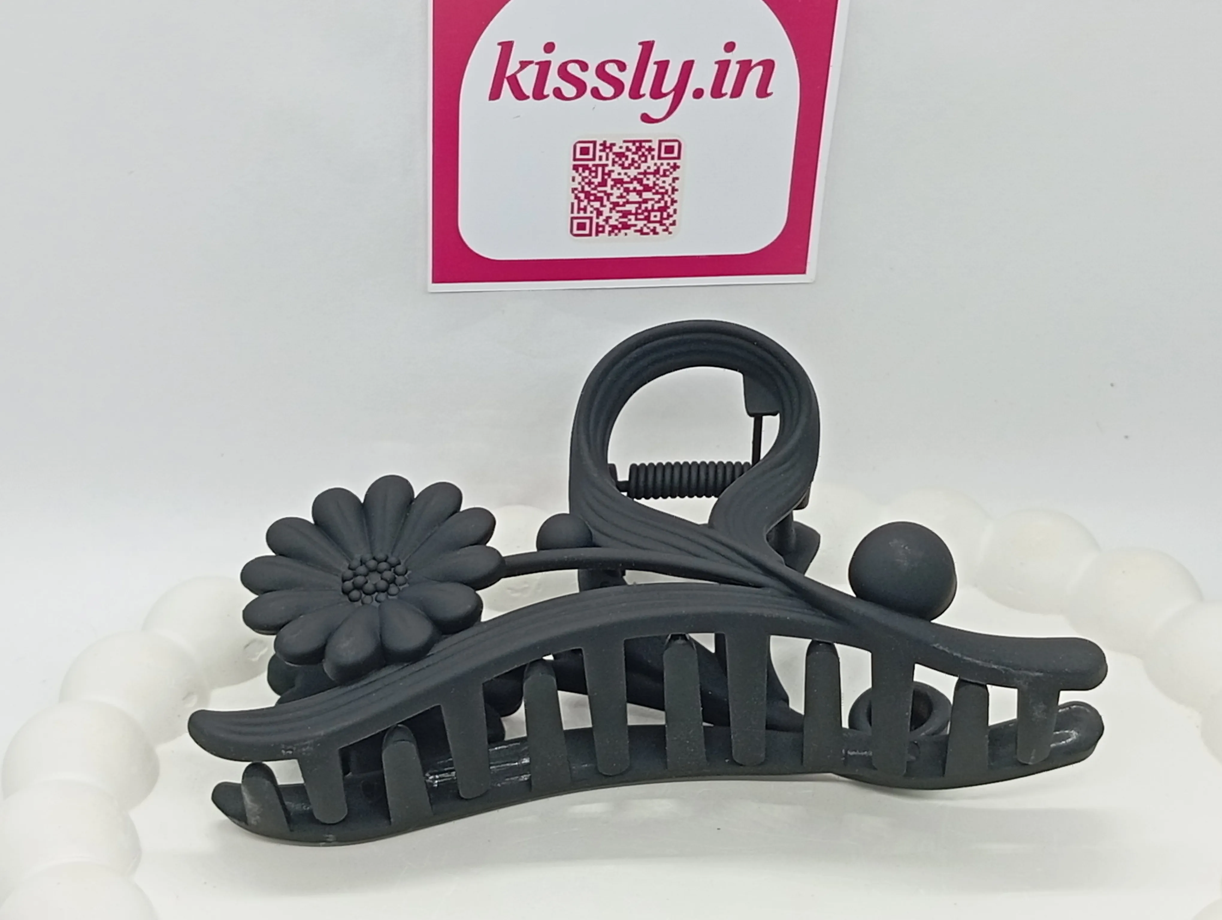 Floral Hair Claw Clip