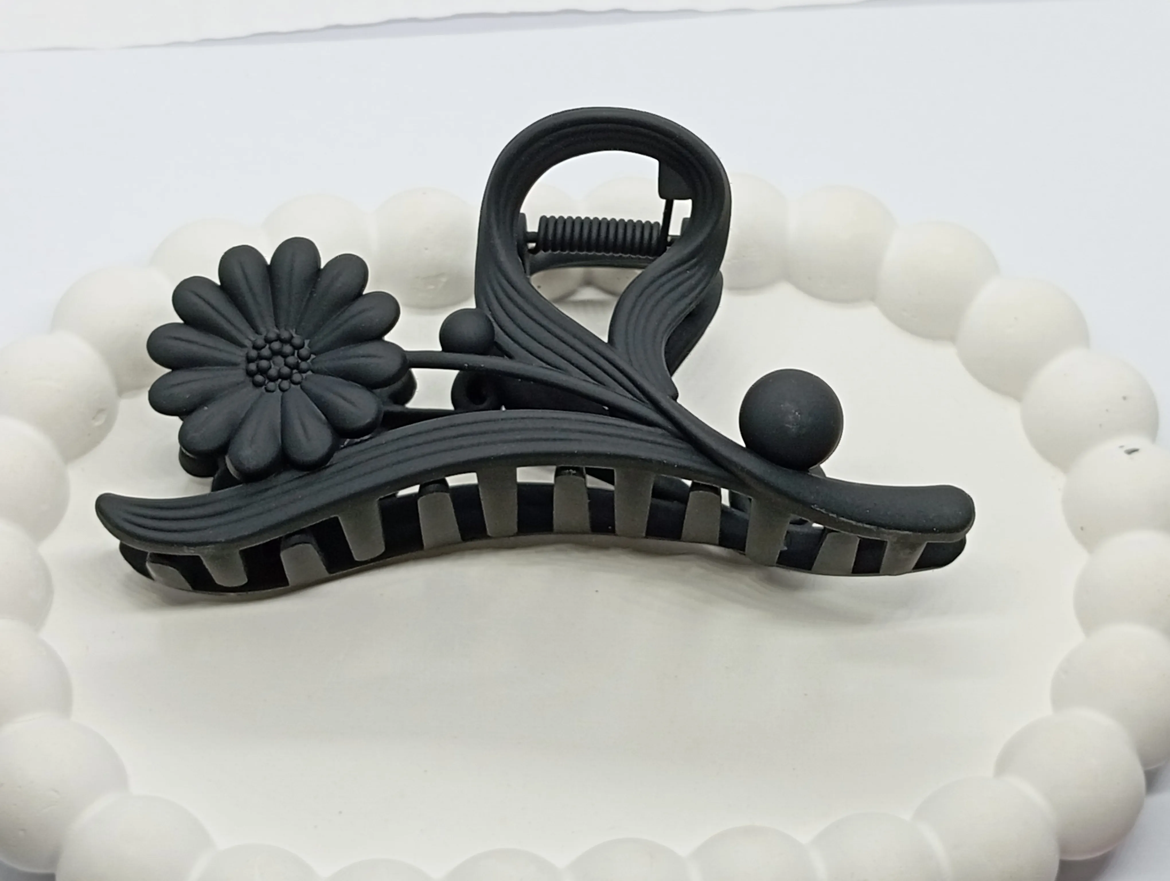 Floral Hair Claw Clip