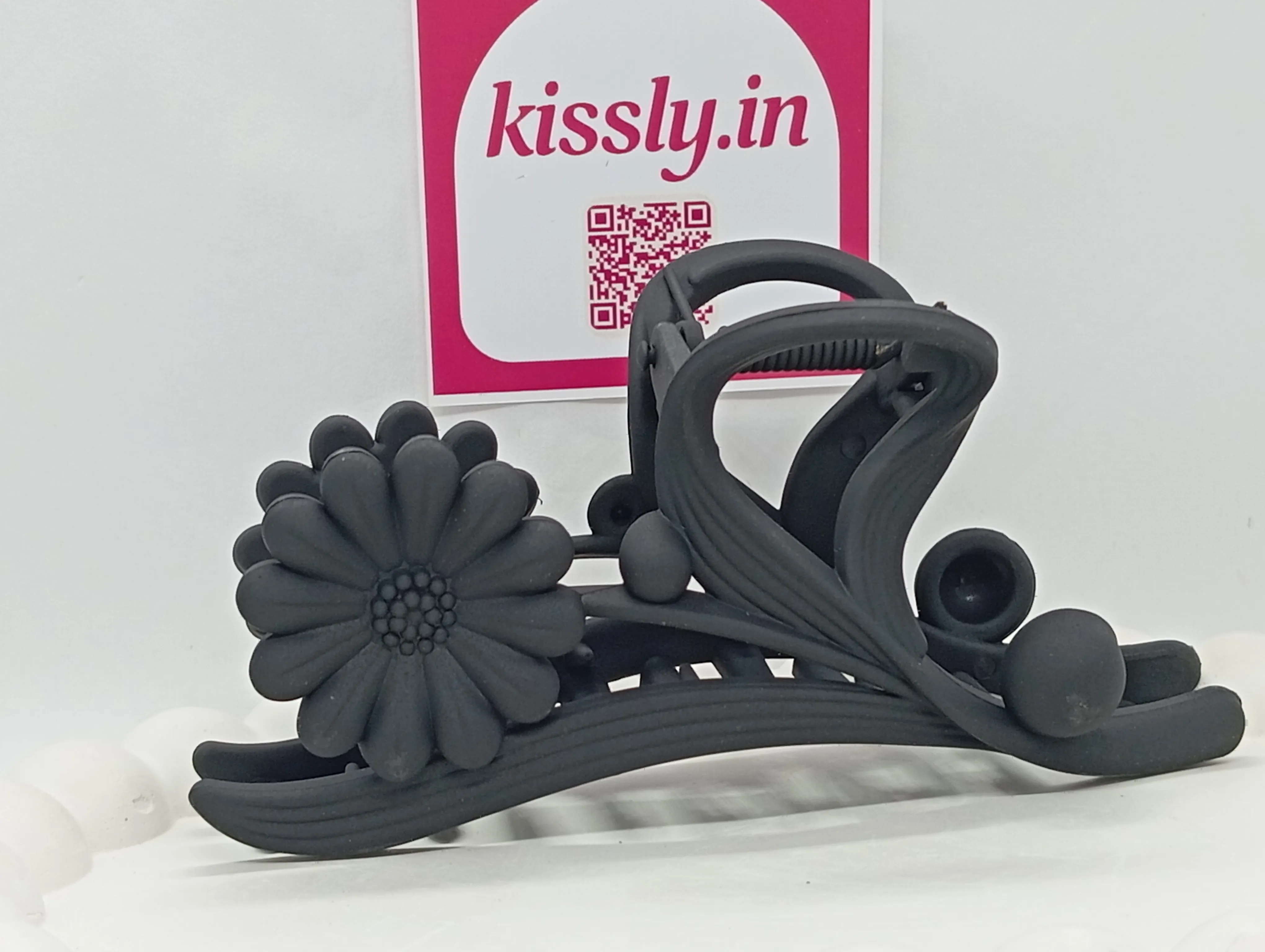Floral Hair Claw Clip