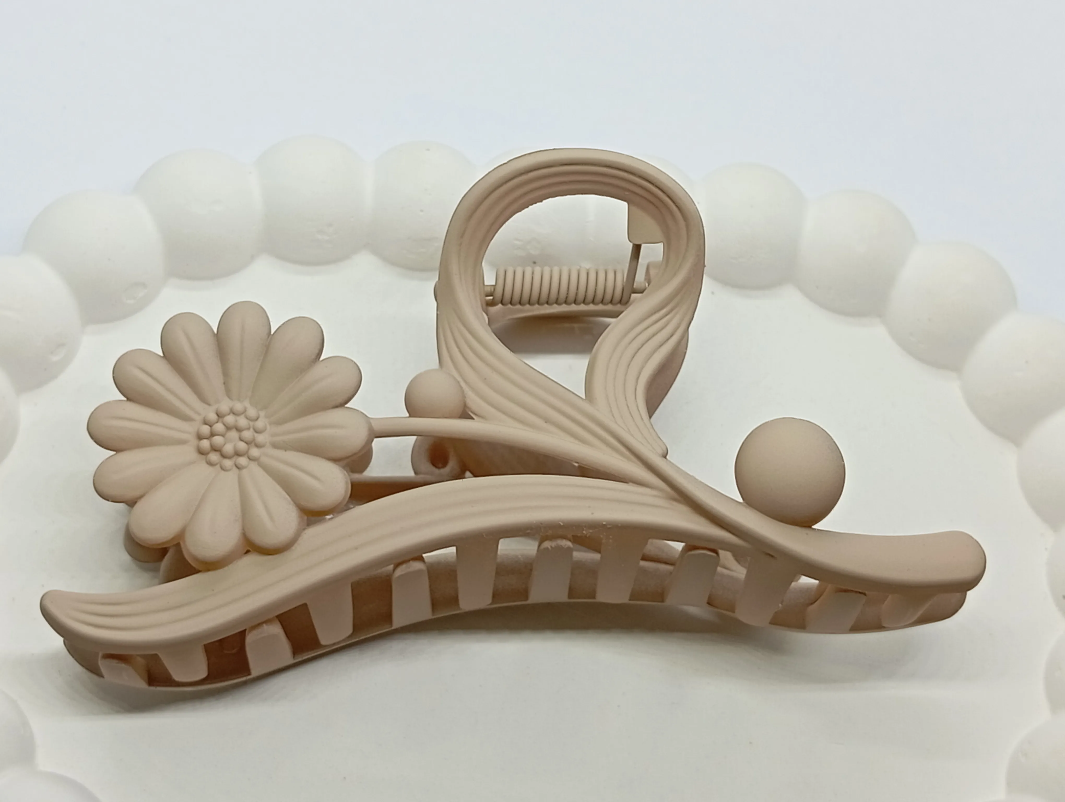 Floral Hair Claw Clip