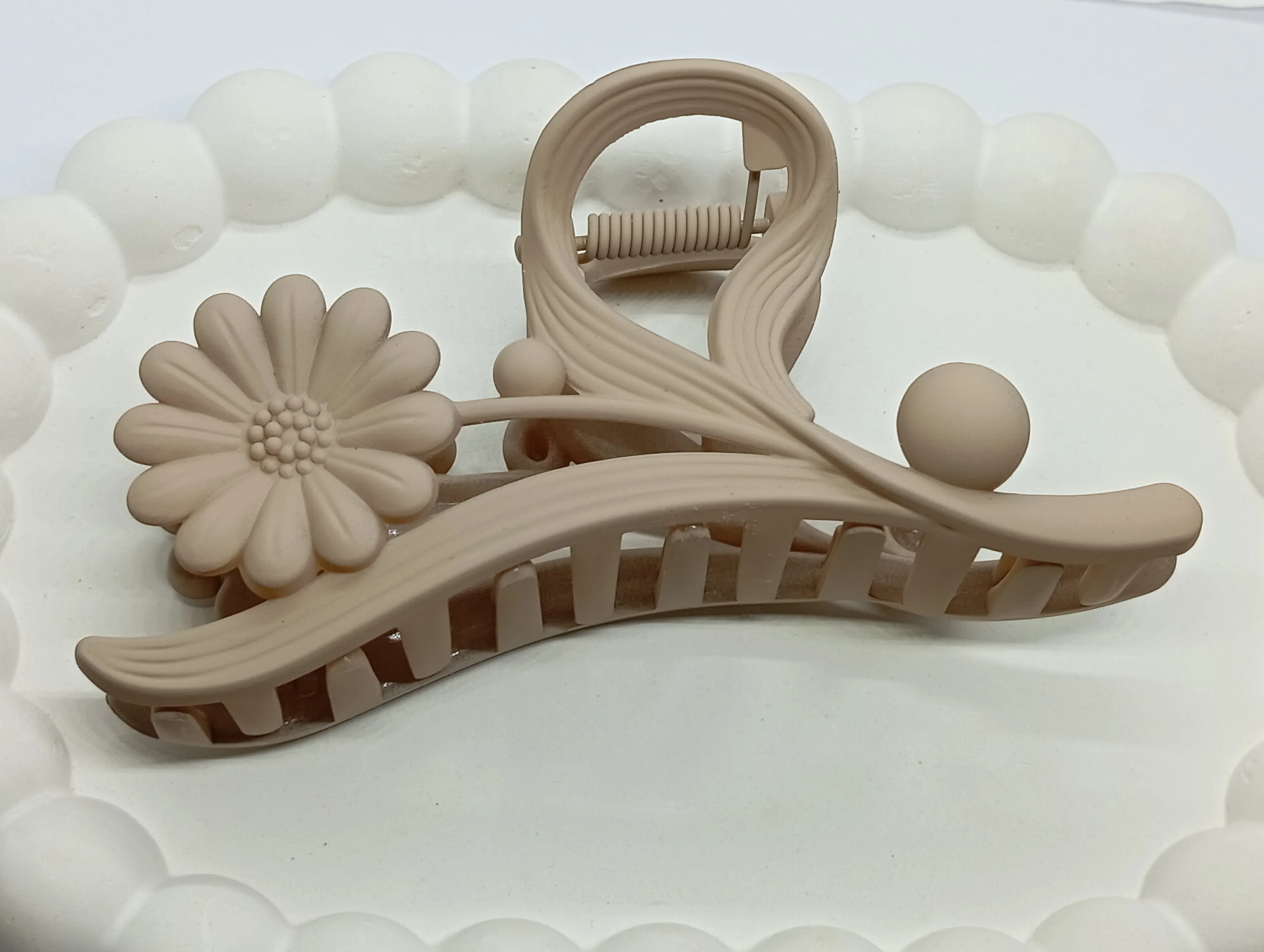 Floral Hair Claw Clip