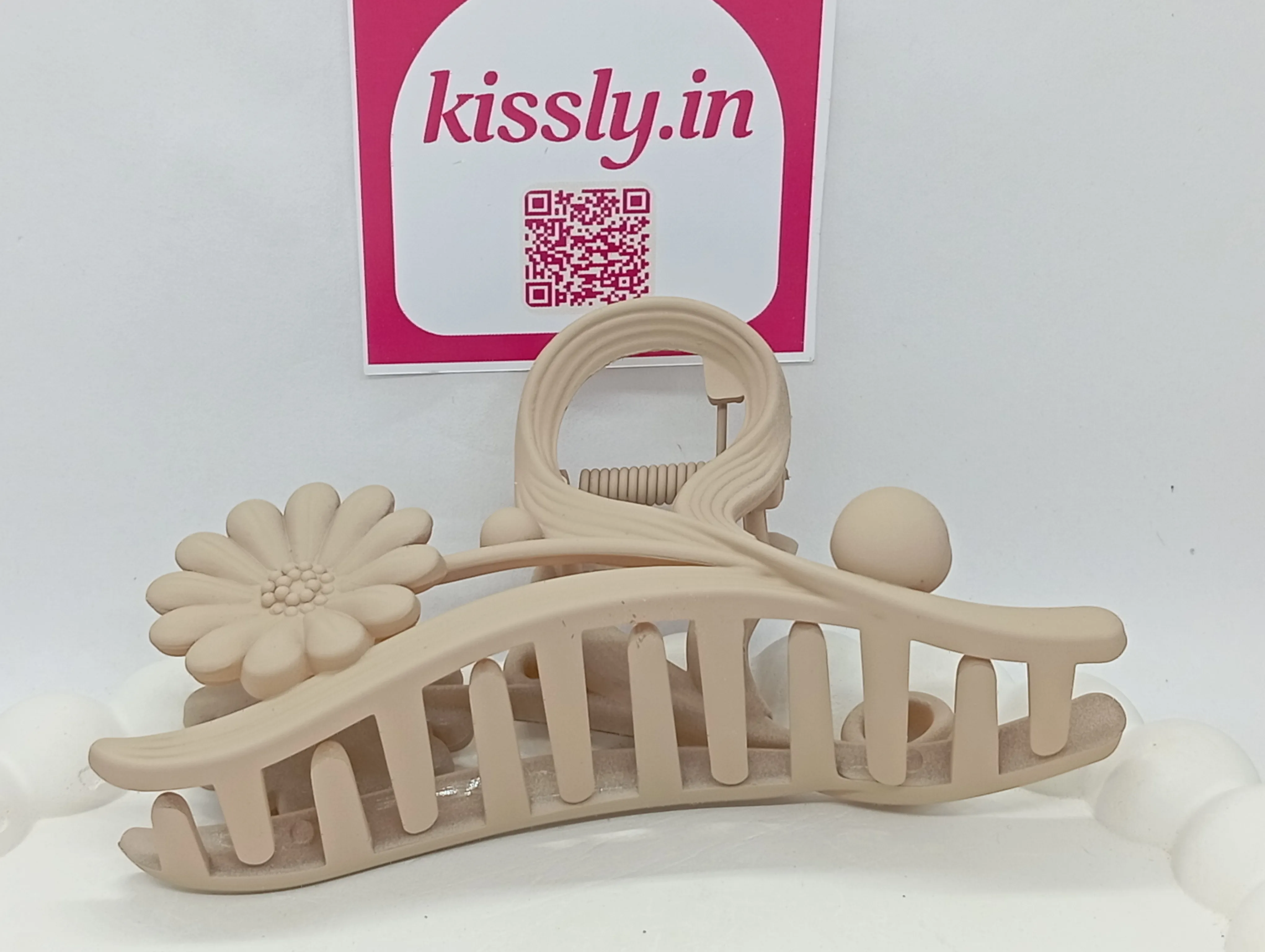Floral Hair Claw Clip