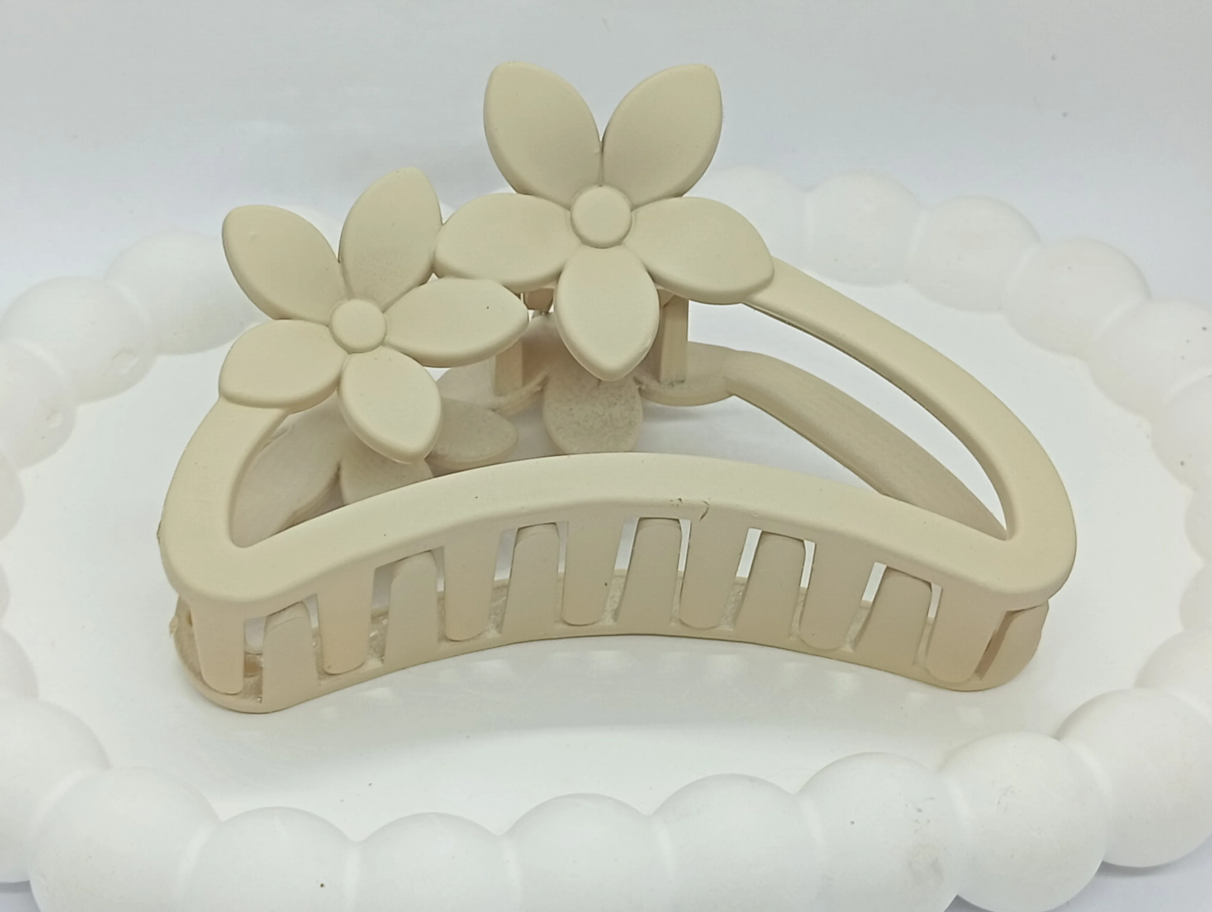 Floral Hair Claw Clip
