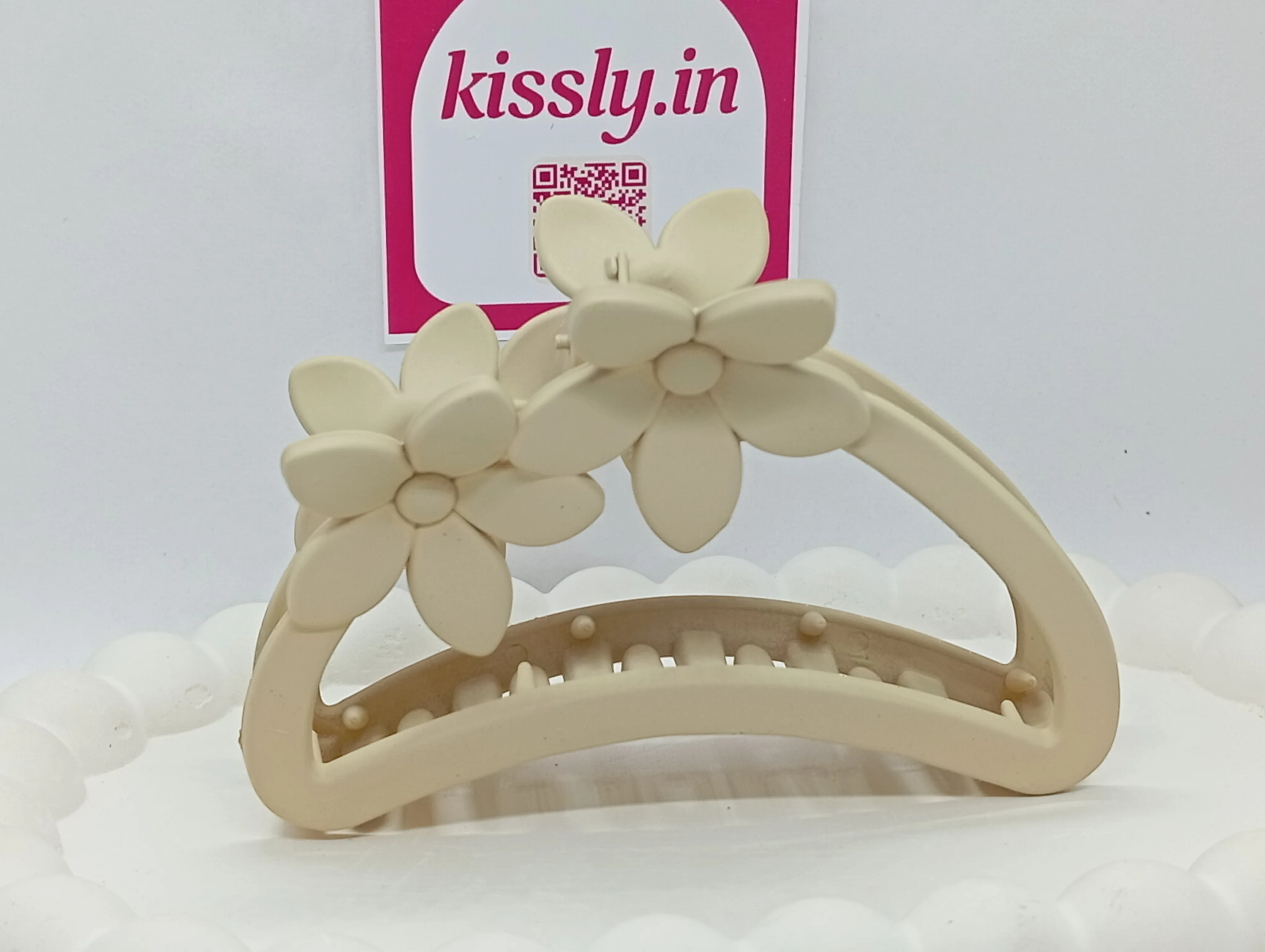 Floral Hair Claw Clip
