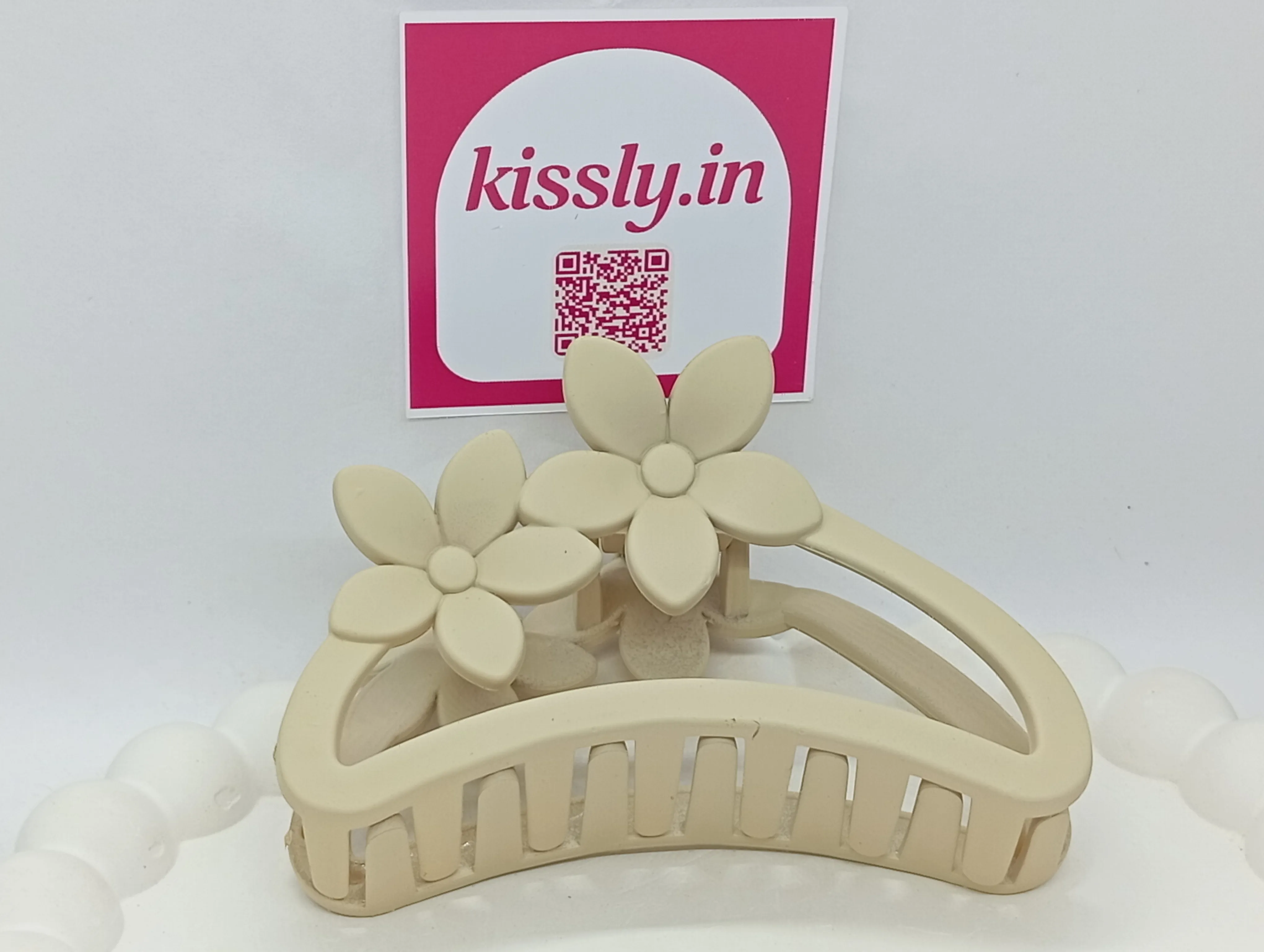 Floral Hair Claw Clip