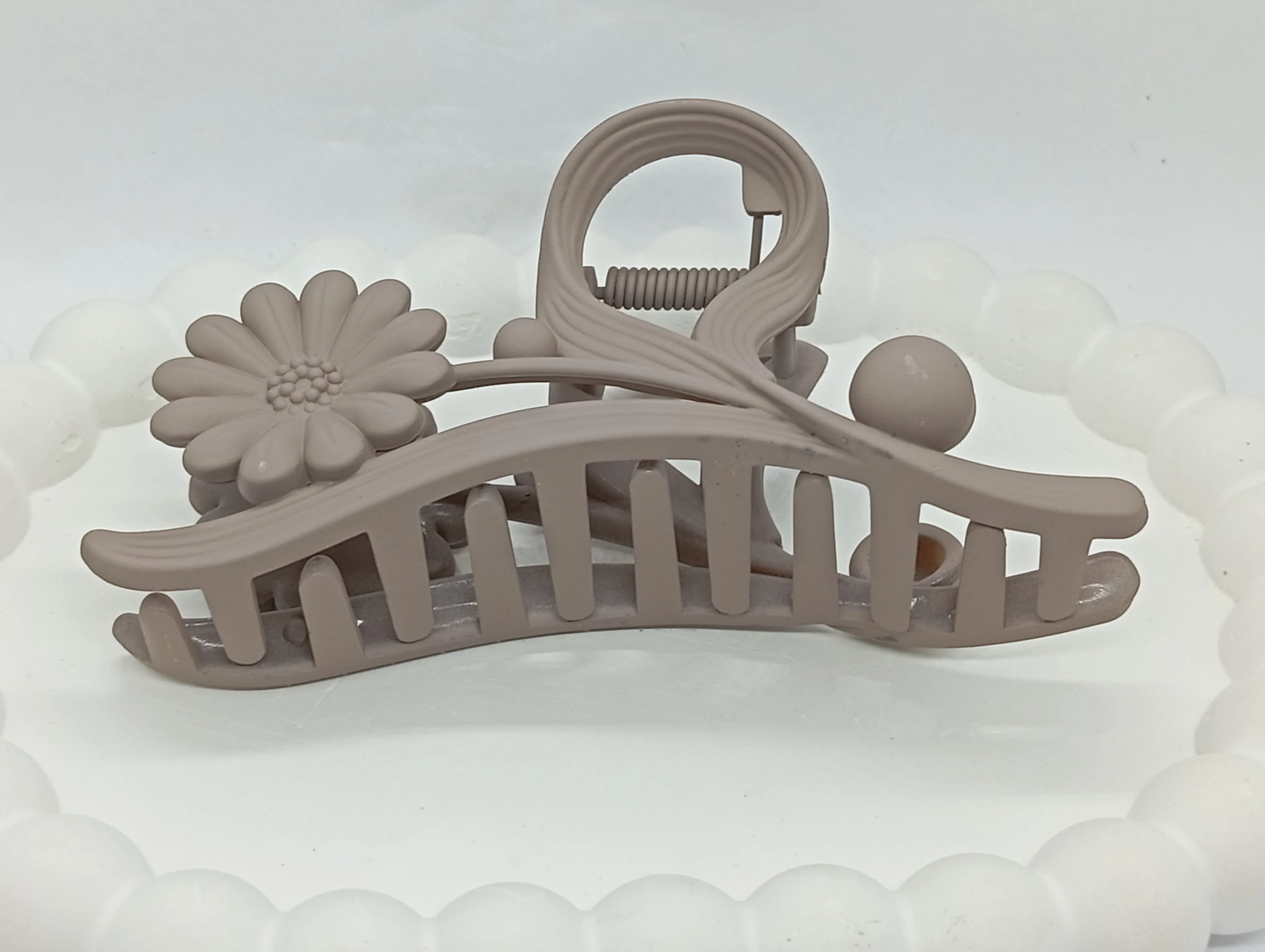 Floral Hair Claw Clip