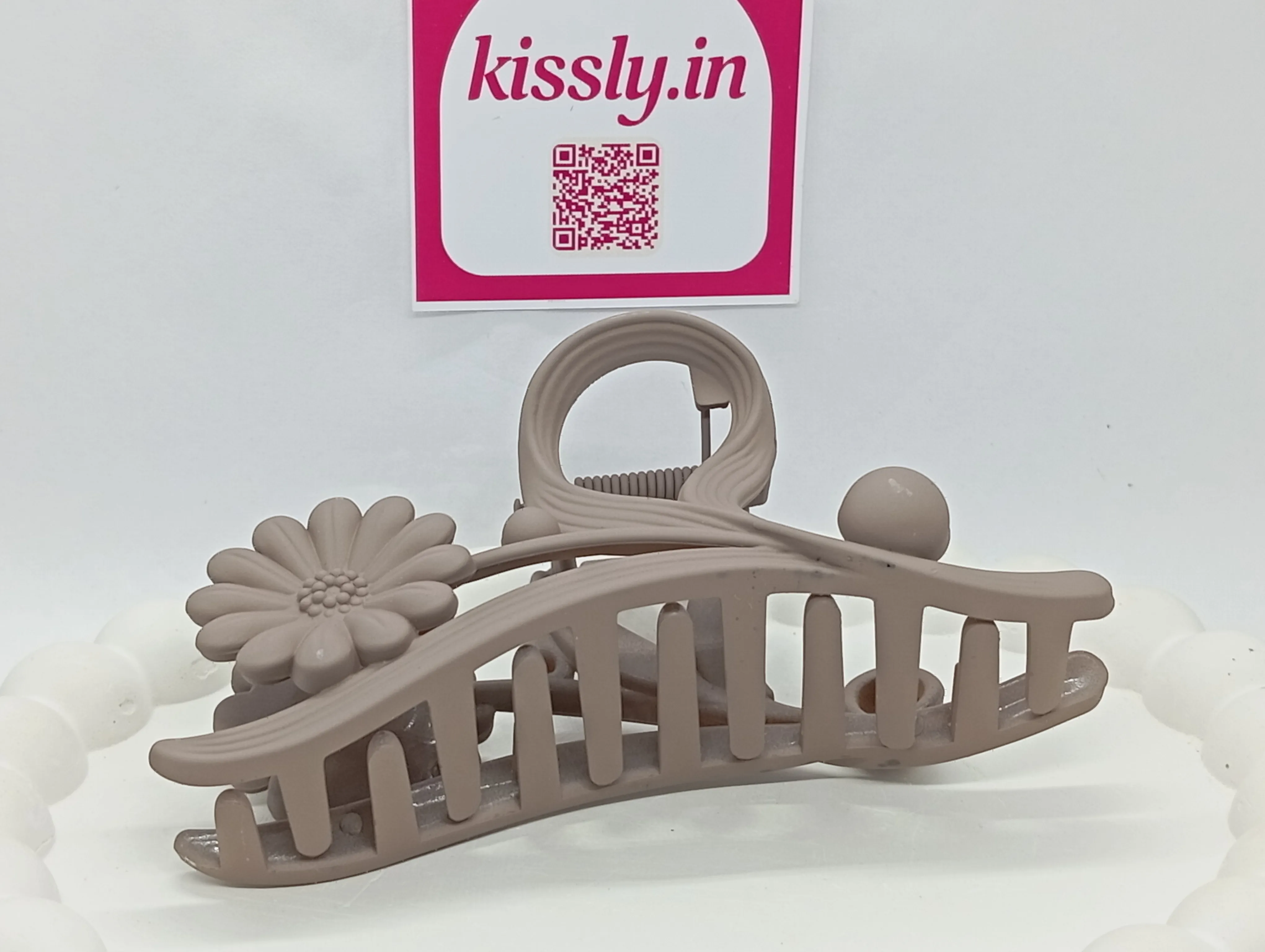 Floral Hair Claw Clip