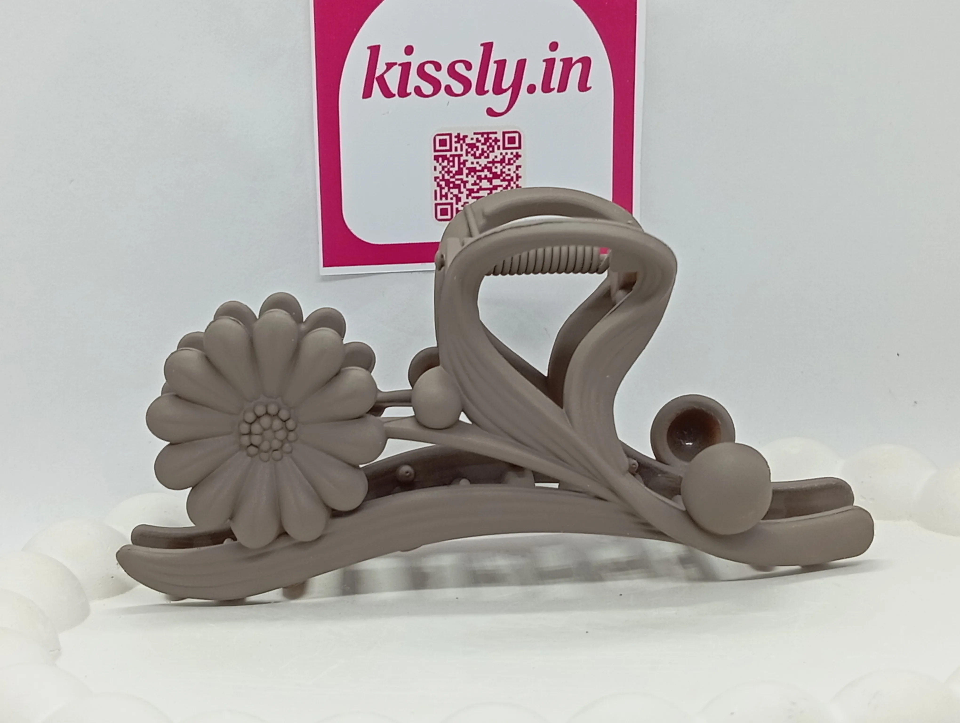Floral Hair Claw Clip