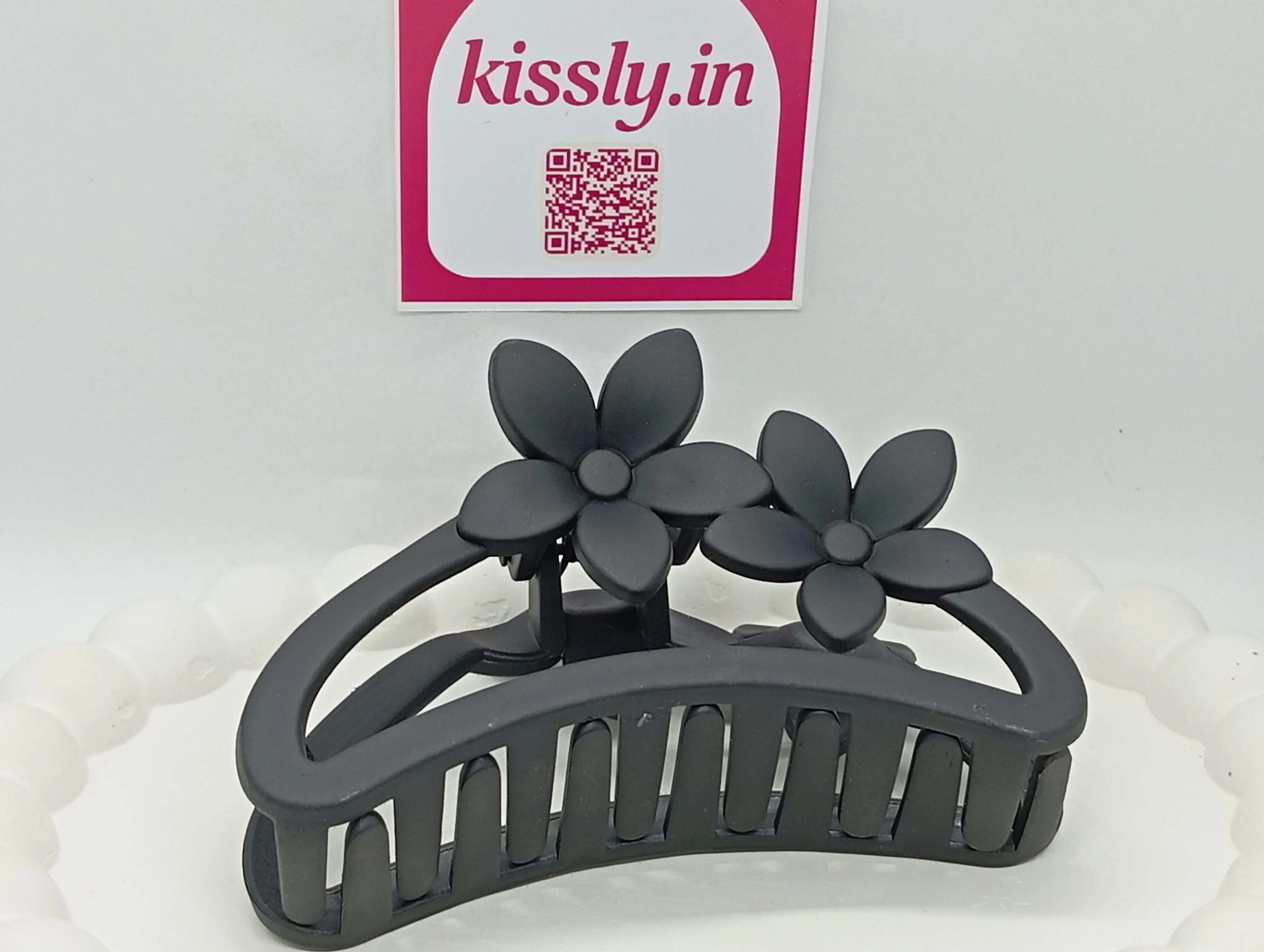 Floral Hair Claw Clip