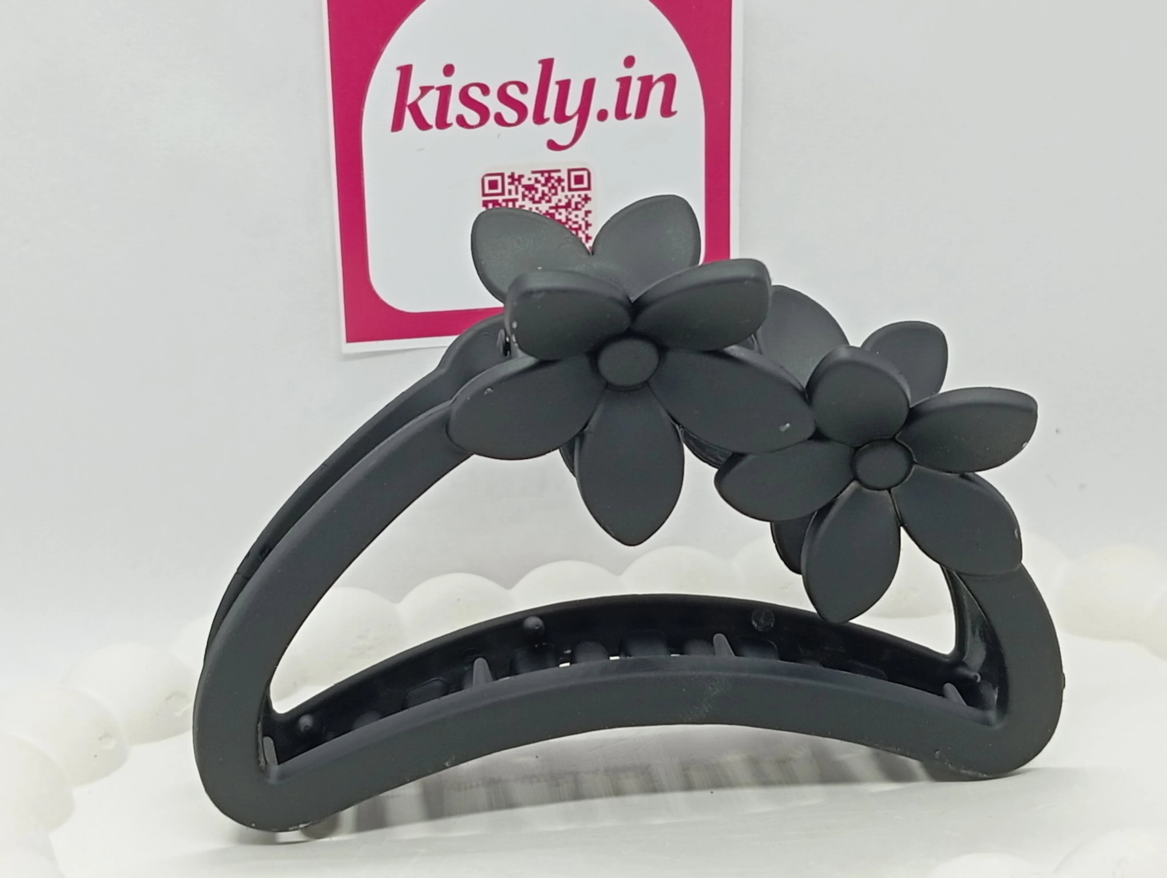 Floral Hair Claw Clip