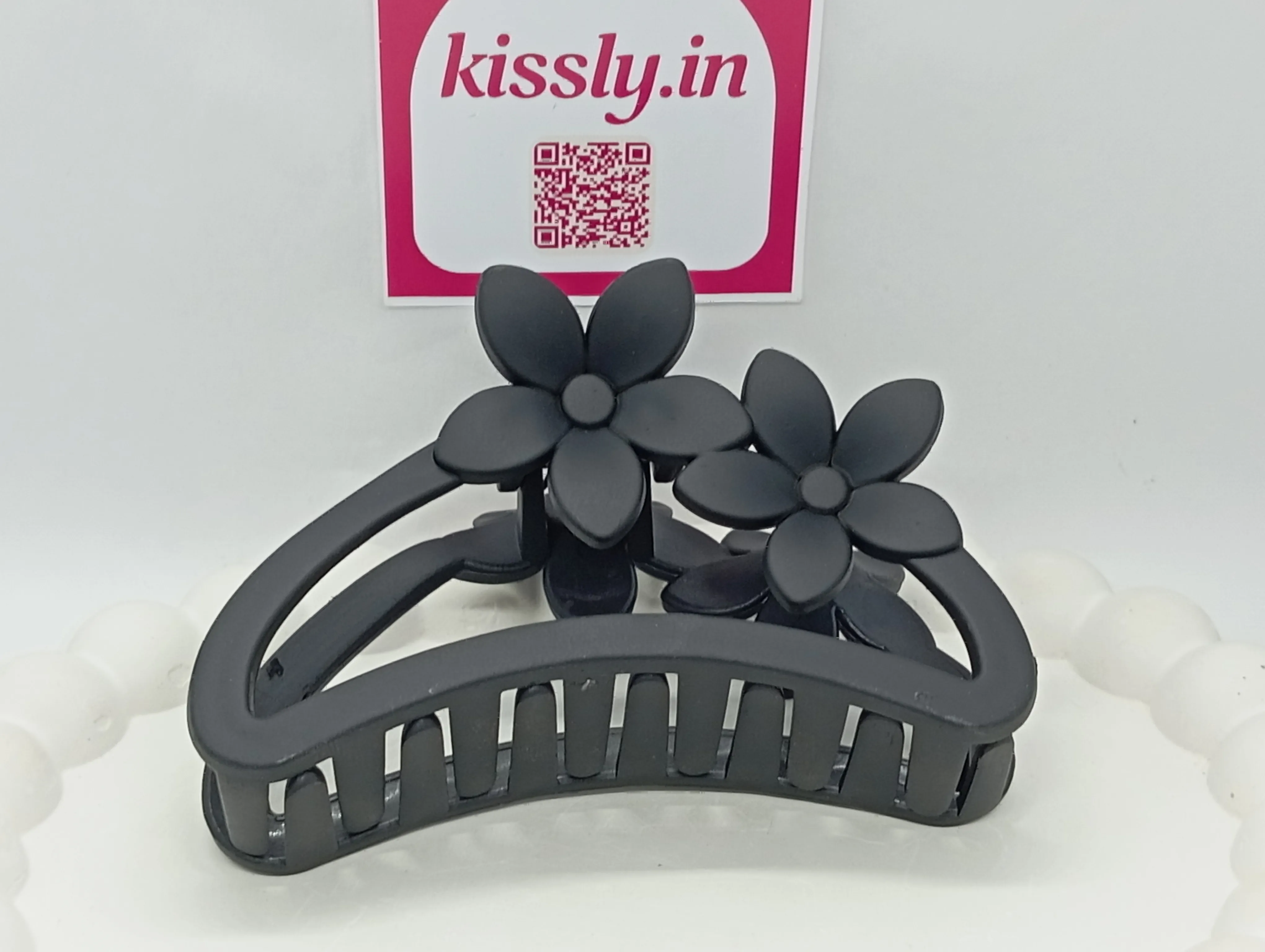 Floral Hair Claw Clip