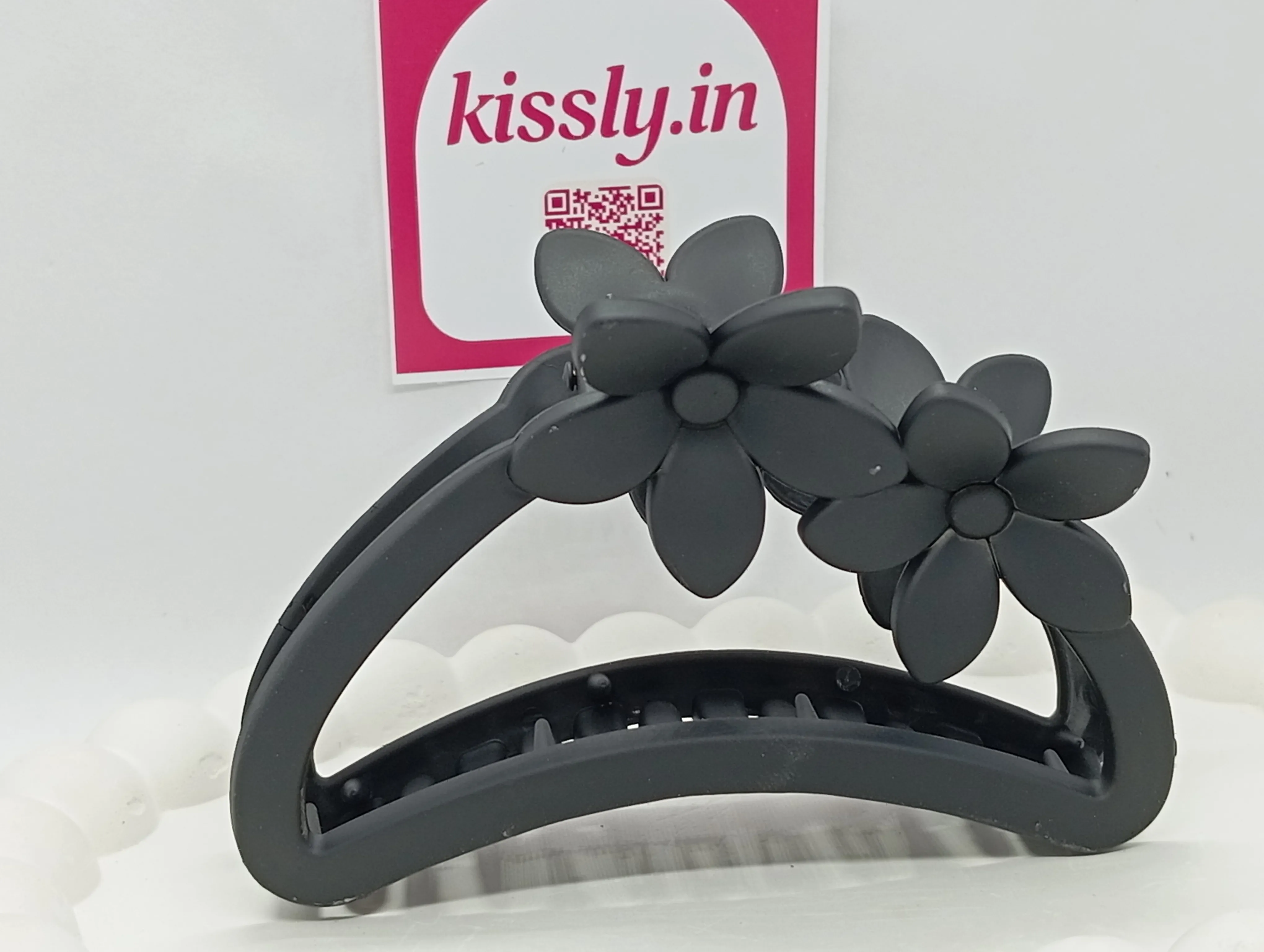 Floral Hair Claw Clip