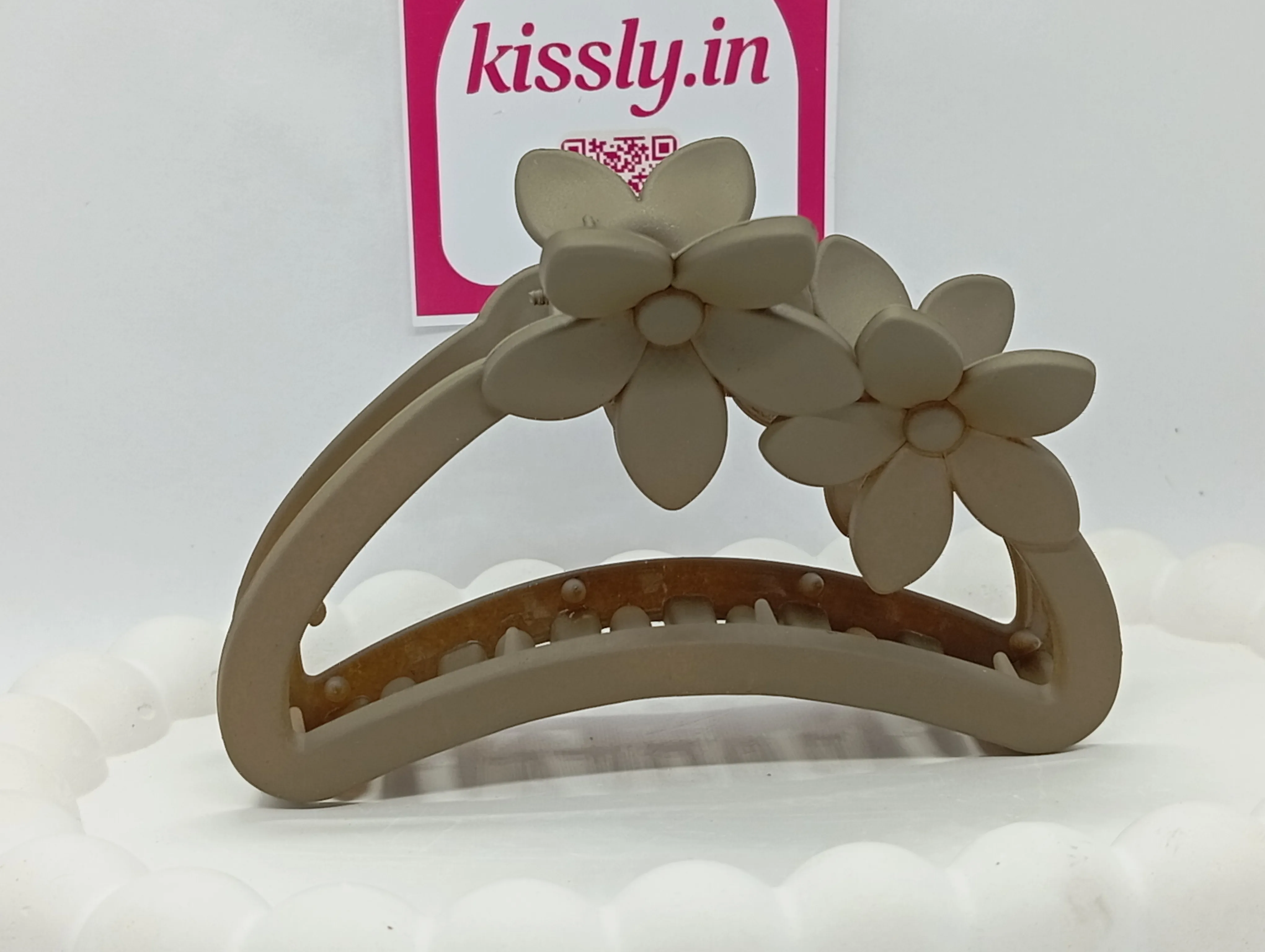 Floral Hair Claw Clip