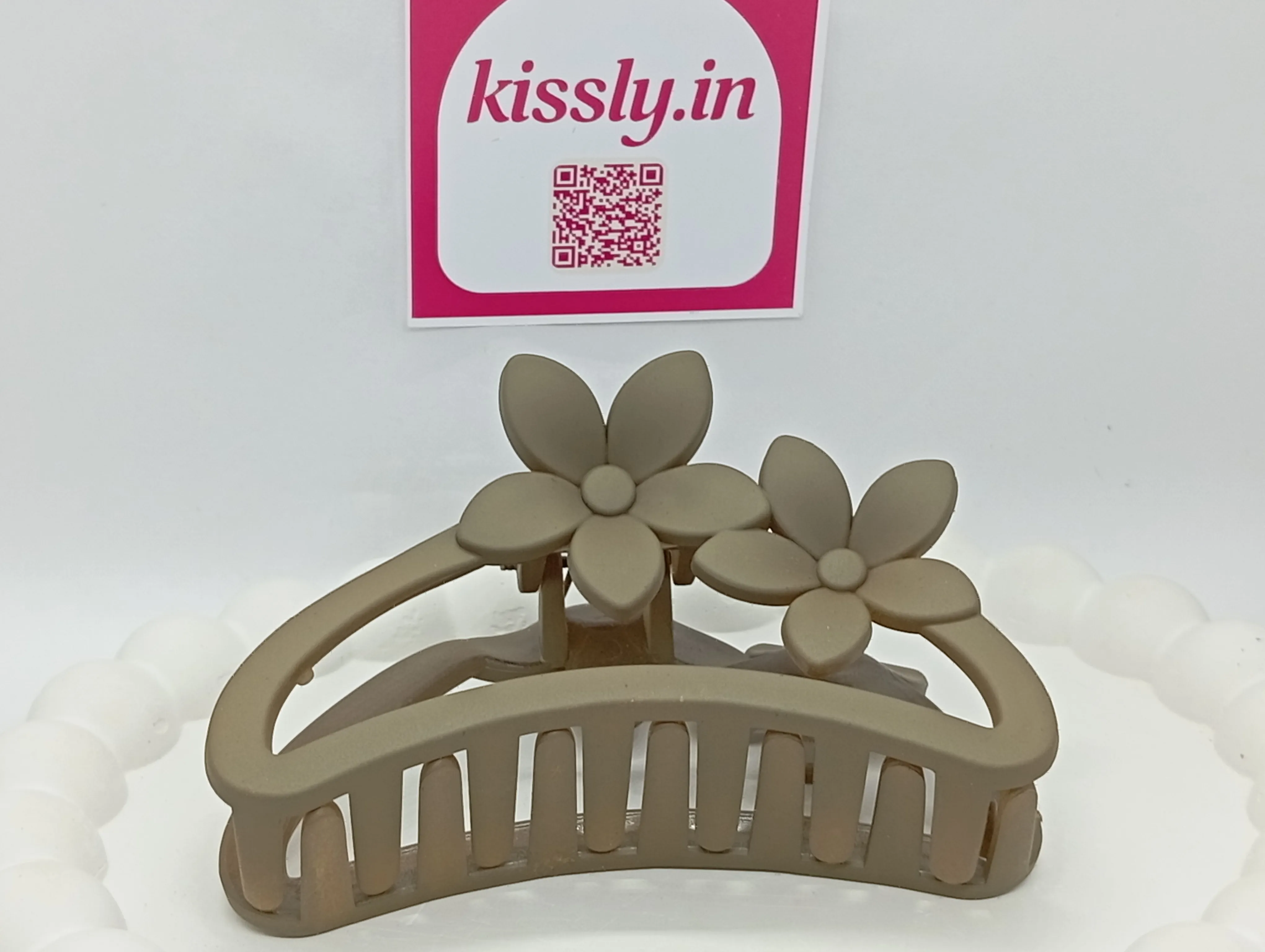 Floral Hair Claw Clip