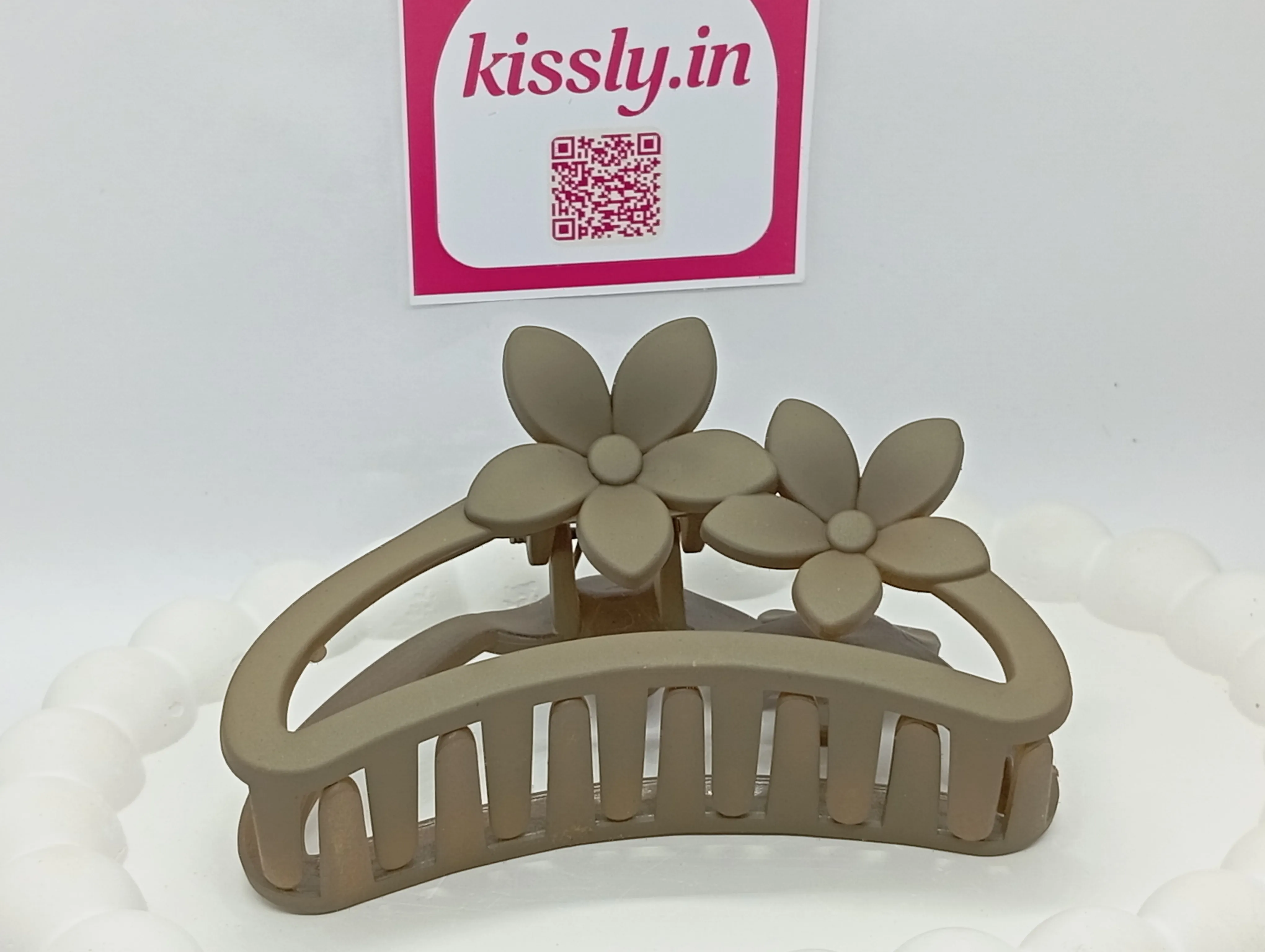 Floral Hair Claw Clip