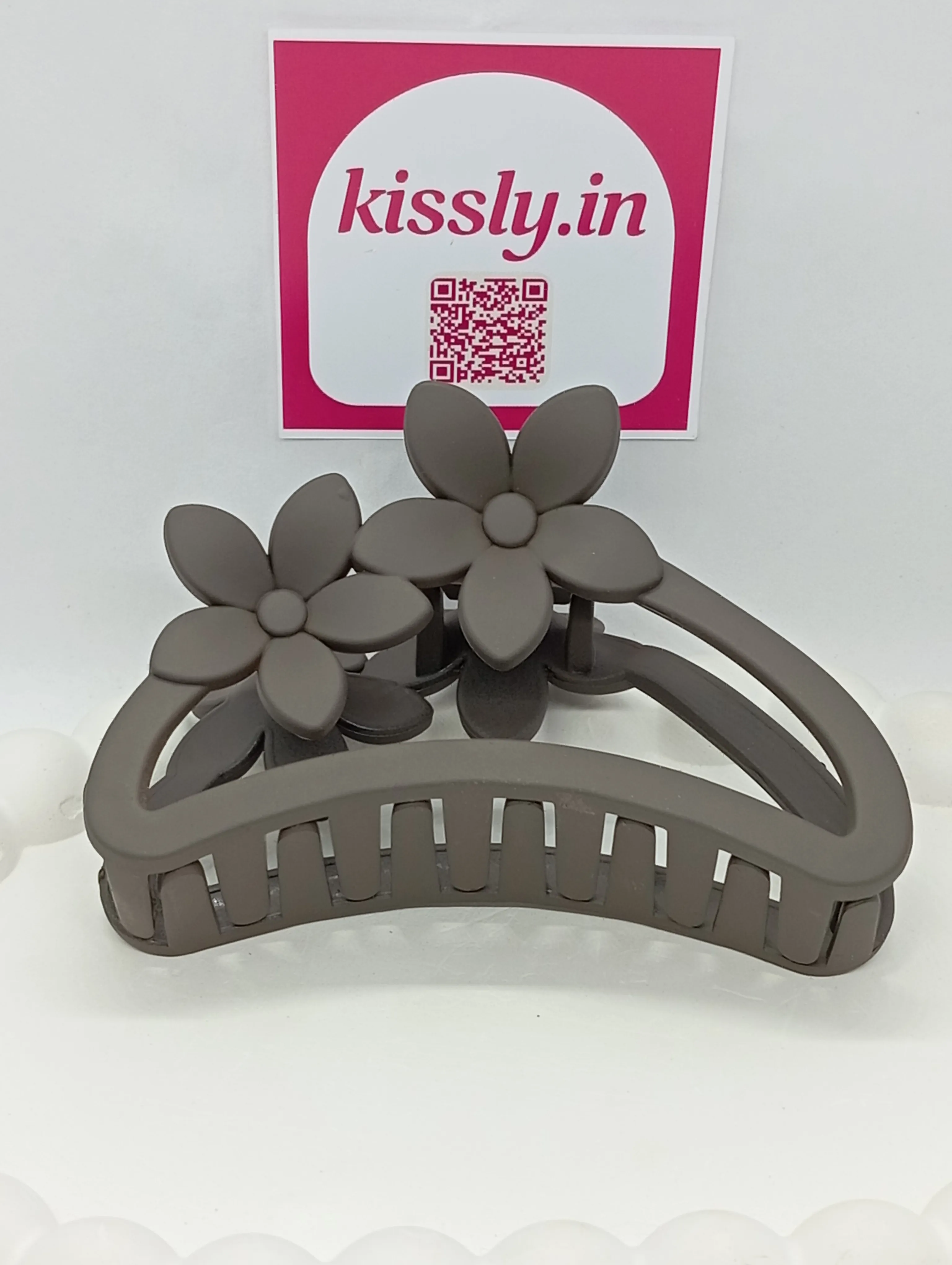 Floral Hair Claw Clip