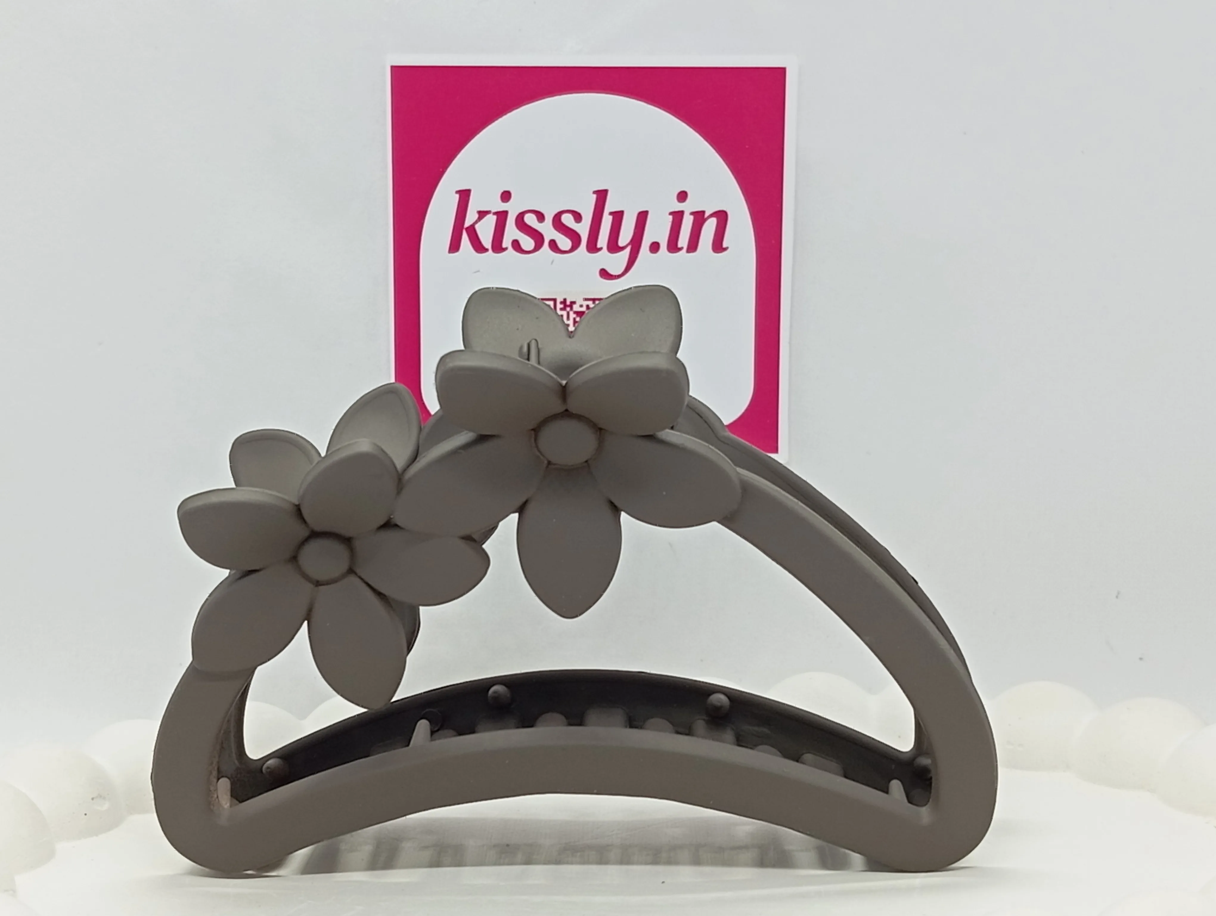 Floral Hair Claw Clip