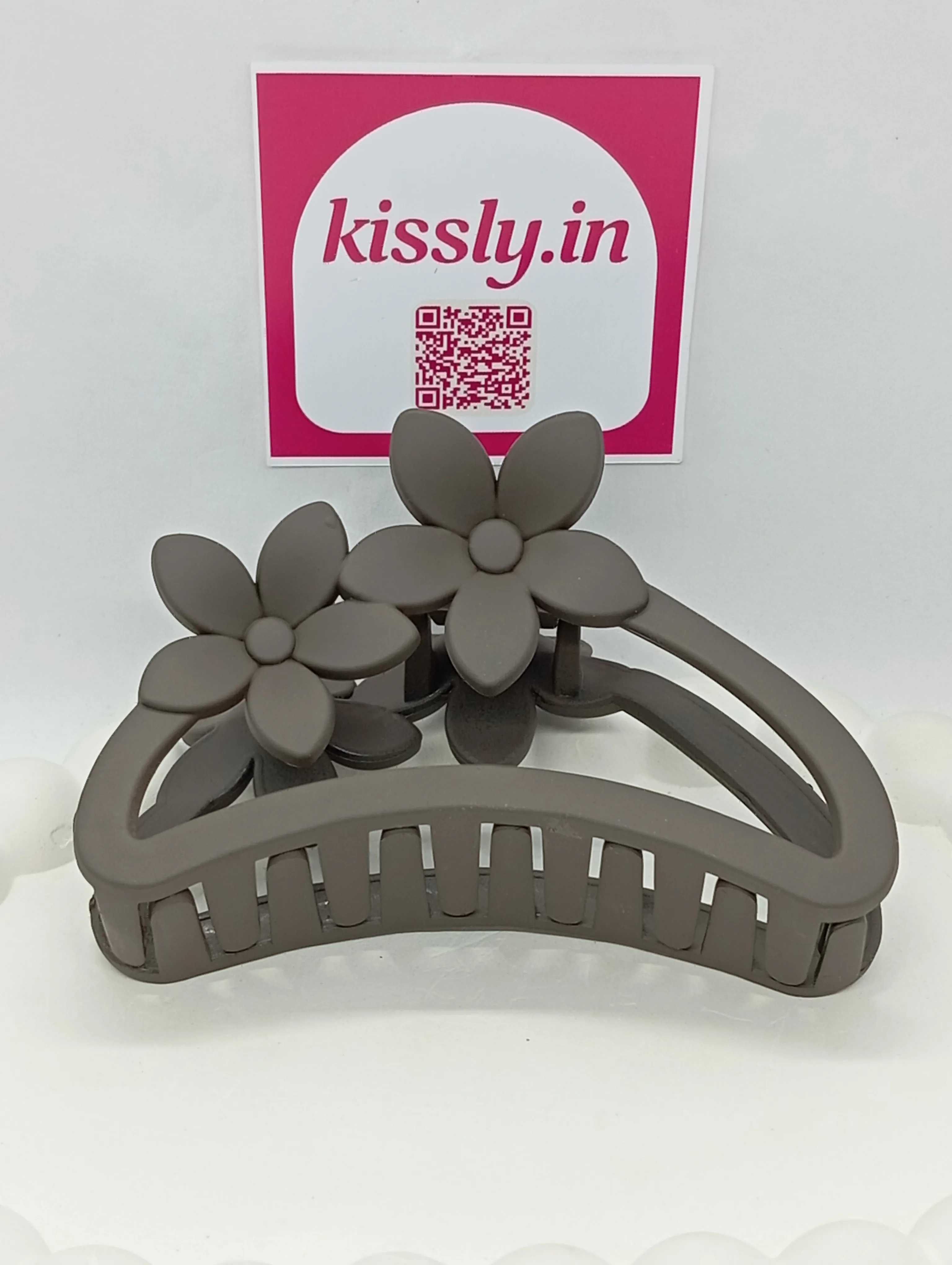 Floral Hair Claw Clip