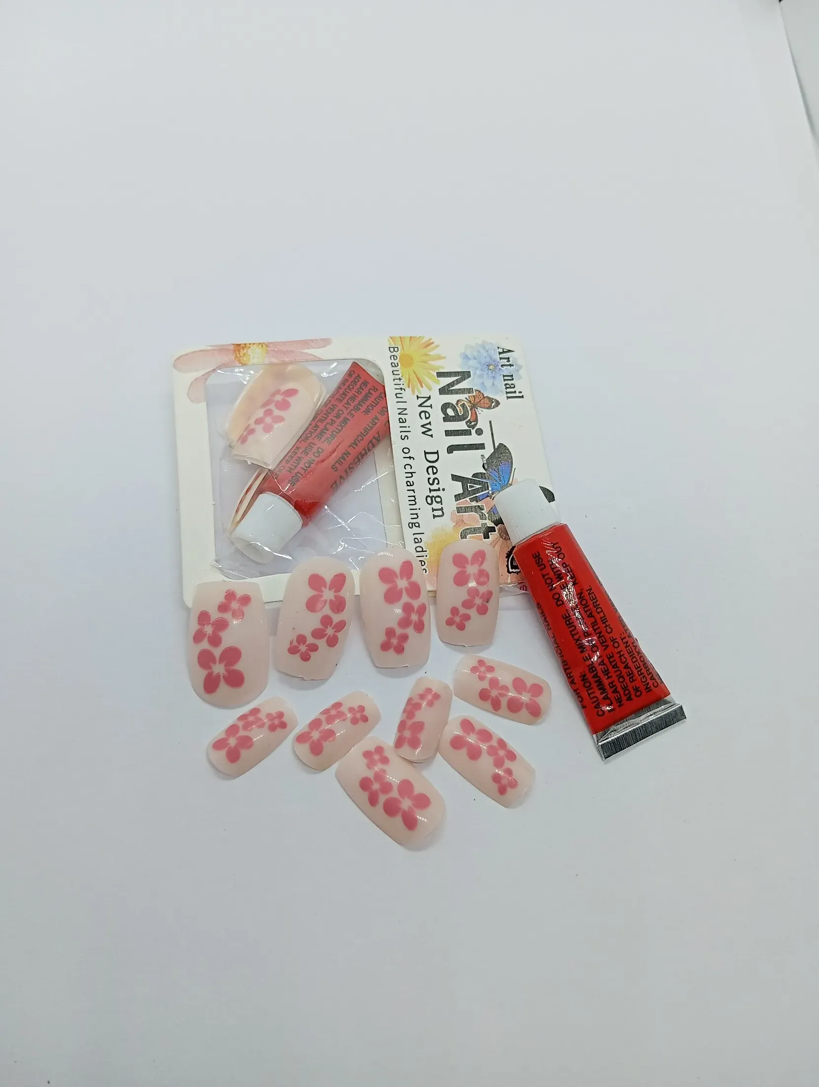 Floral Nail Art Kit