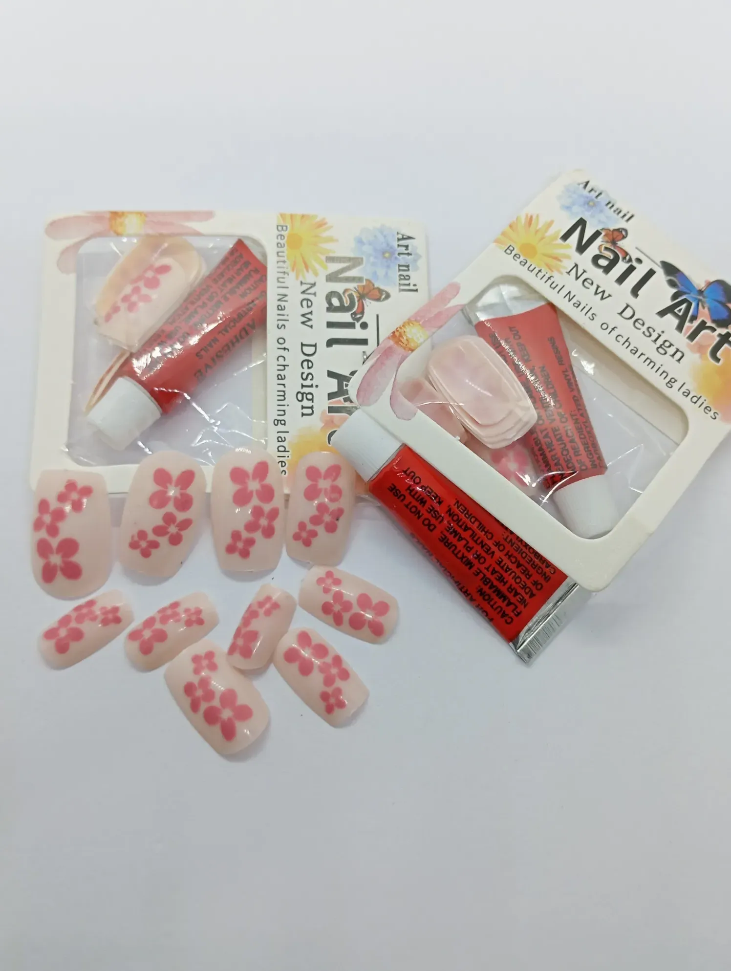 Floral Nail Art Kit