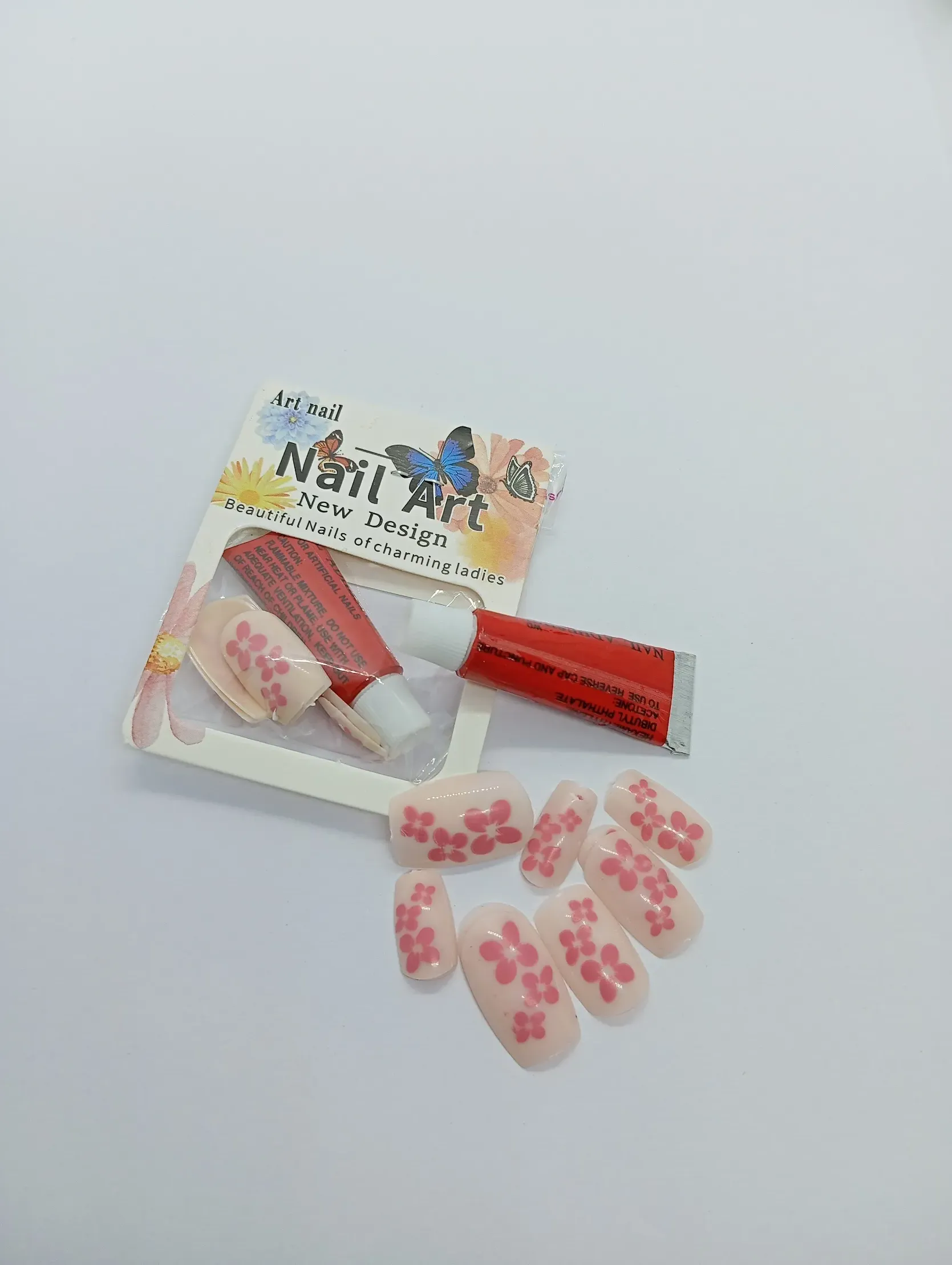 Floral Nail Art Kit