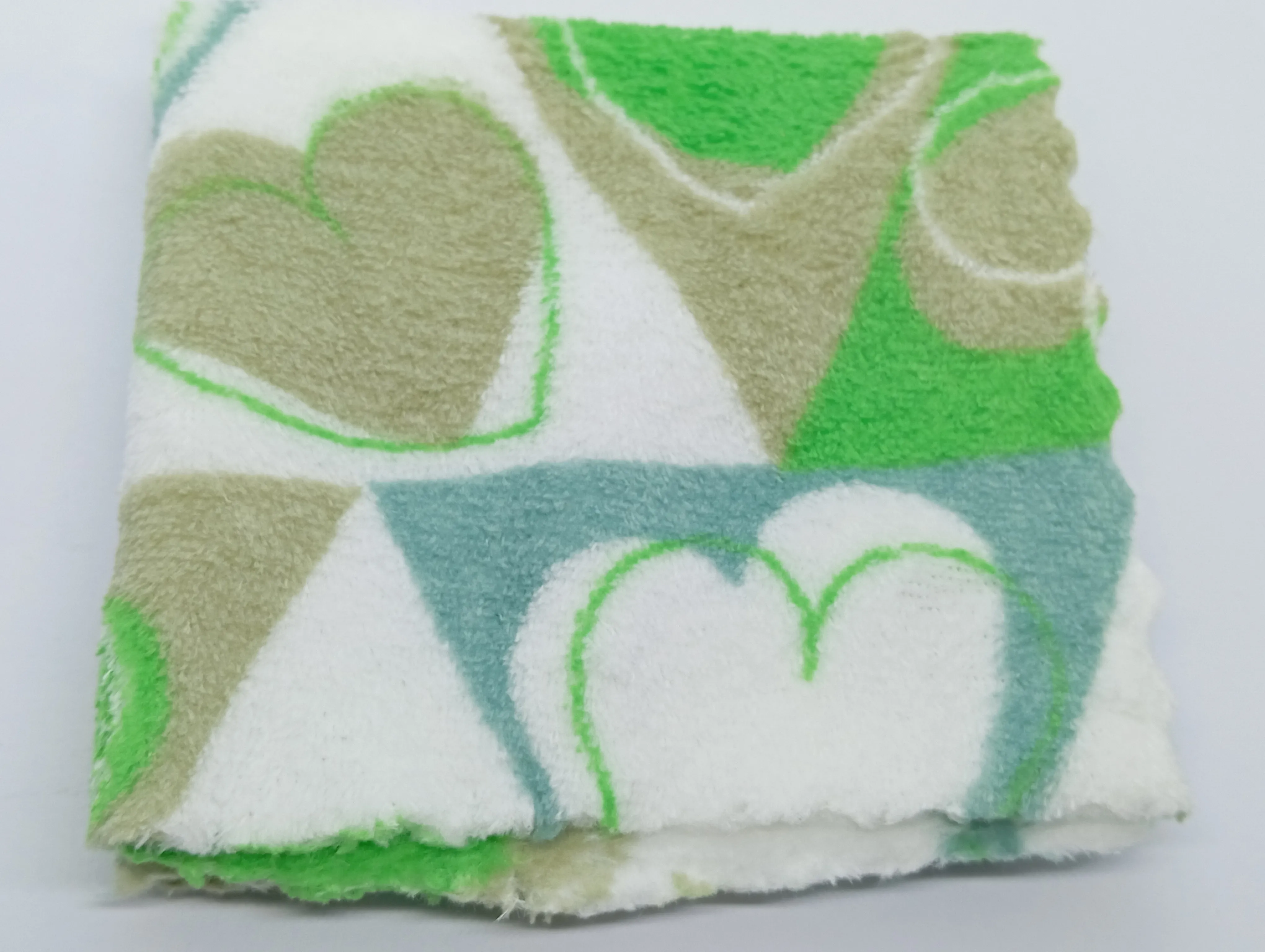 Heart Patterned Fleece Blanket