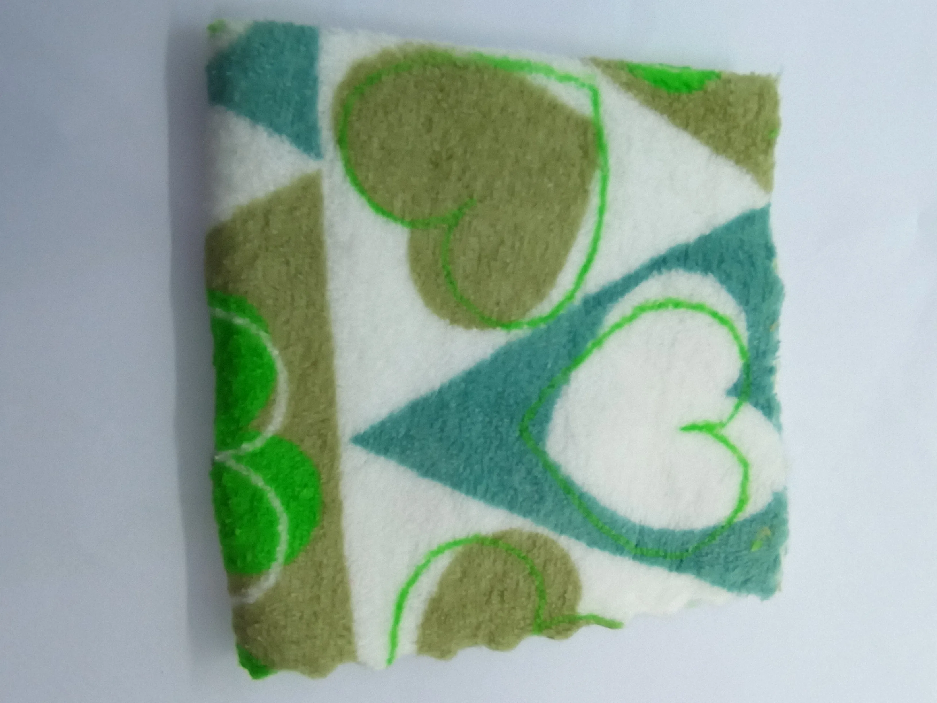 Heart Patterned Fleece Blanket